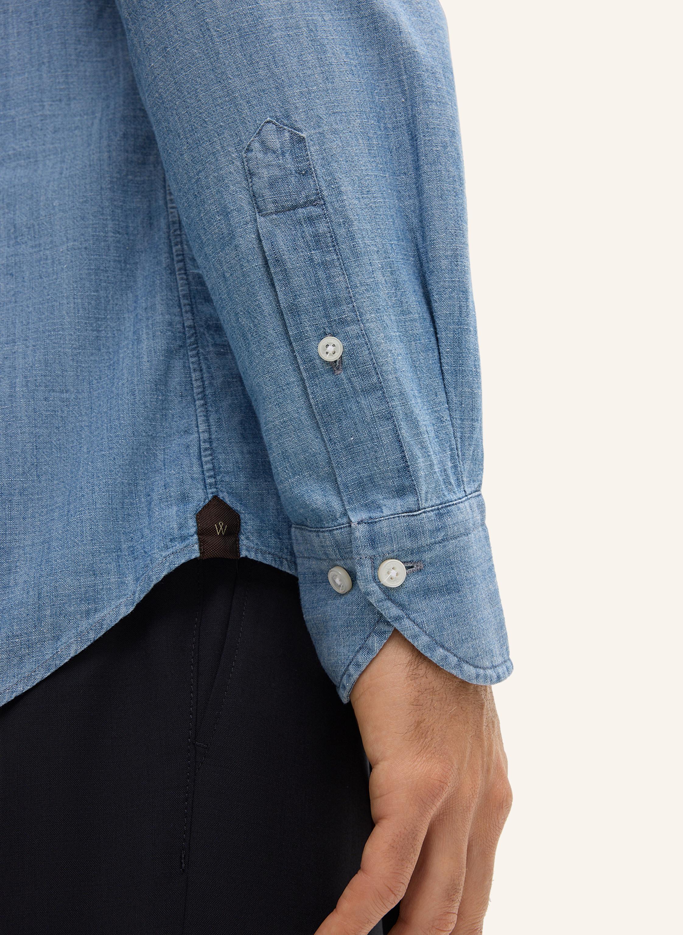 Thumbnail - Windsor. Hemd blau