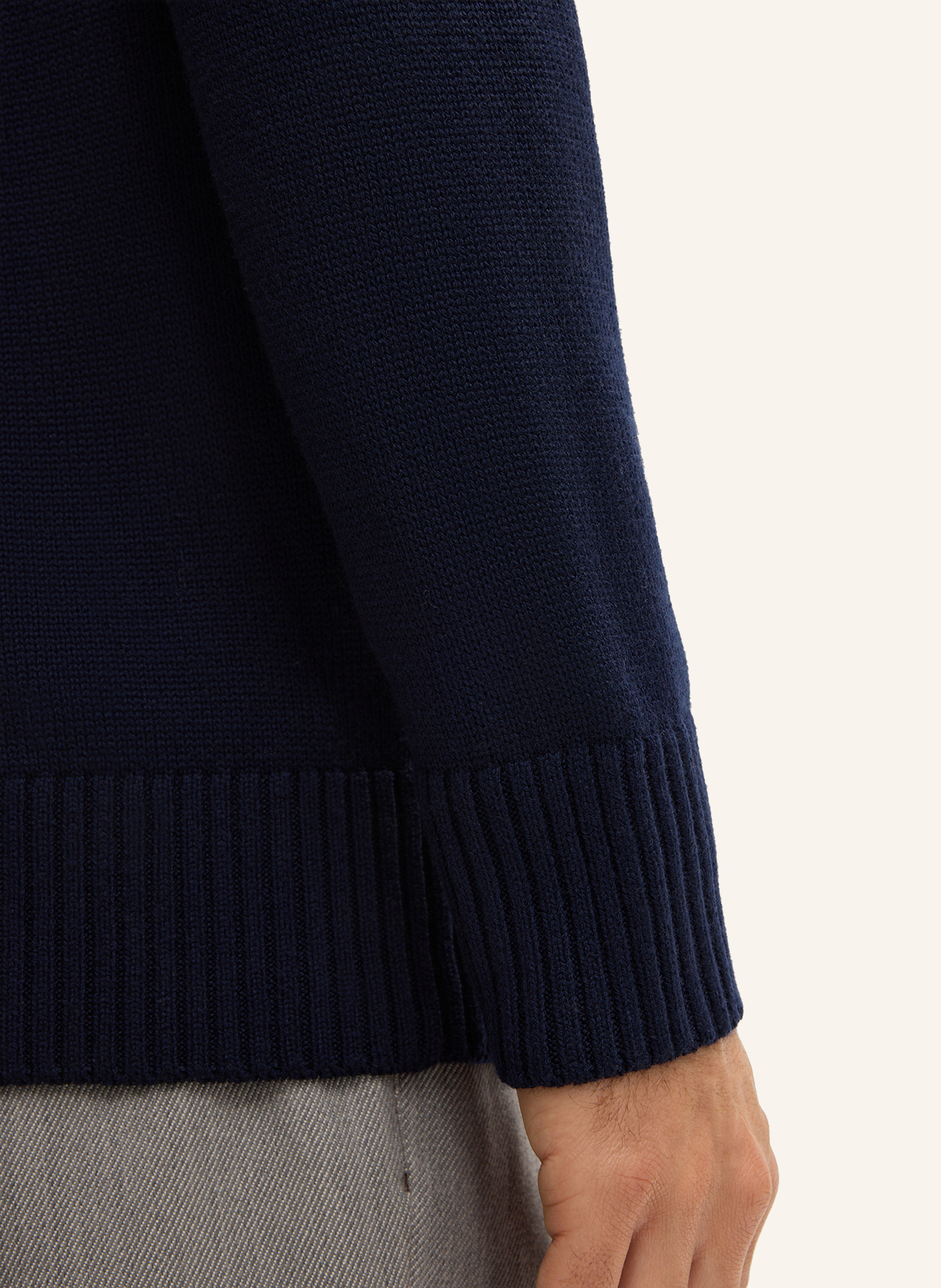 Thumbnail - Windsor. Rollkragenpullover Ramiro blau