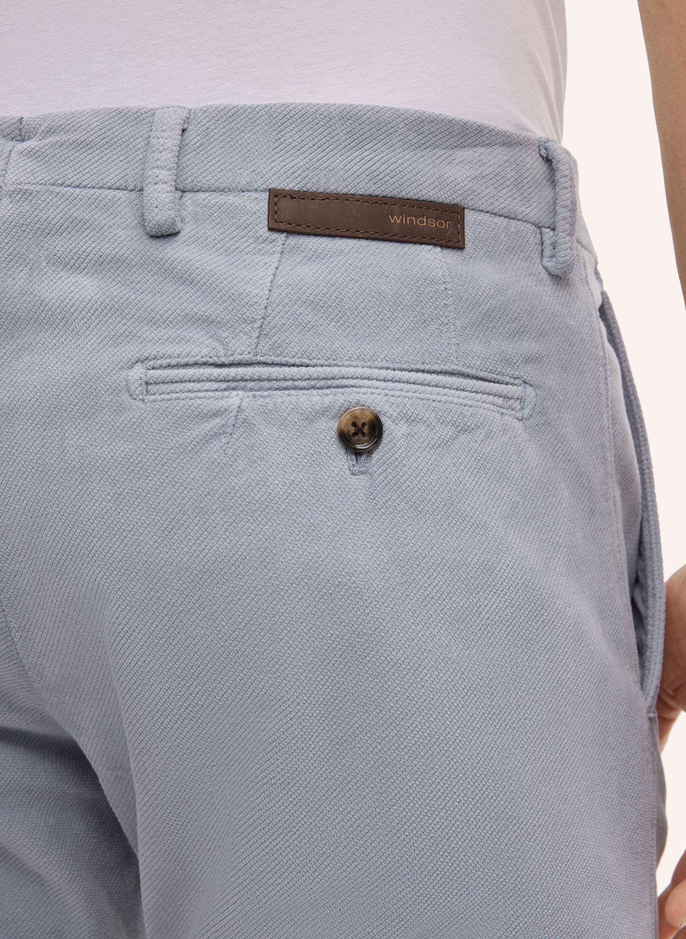 Thumbnail - Windsor. Samtchino Cino Slim Fit blau