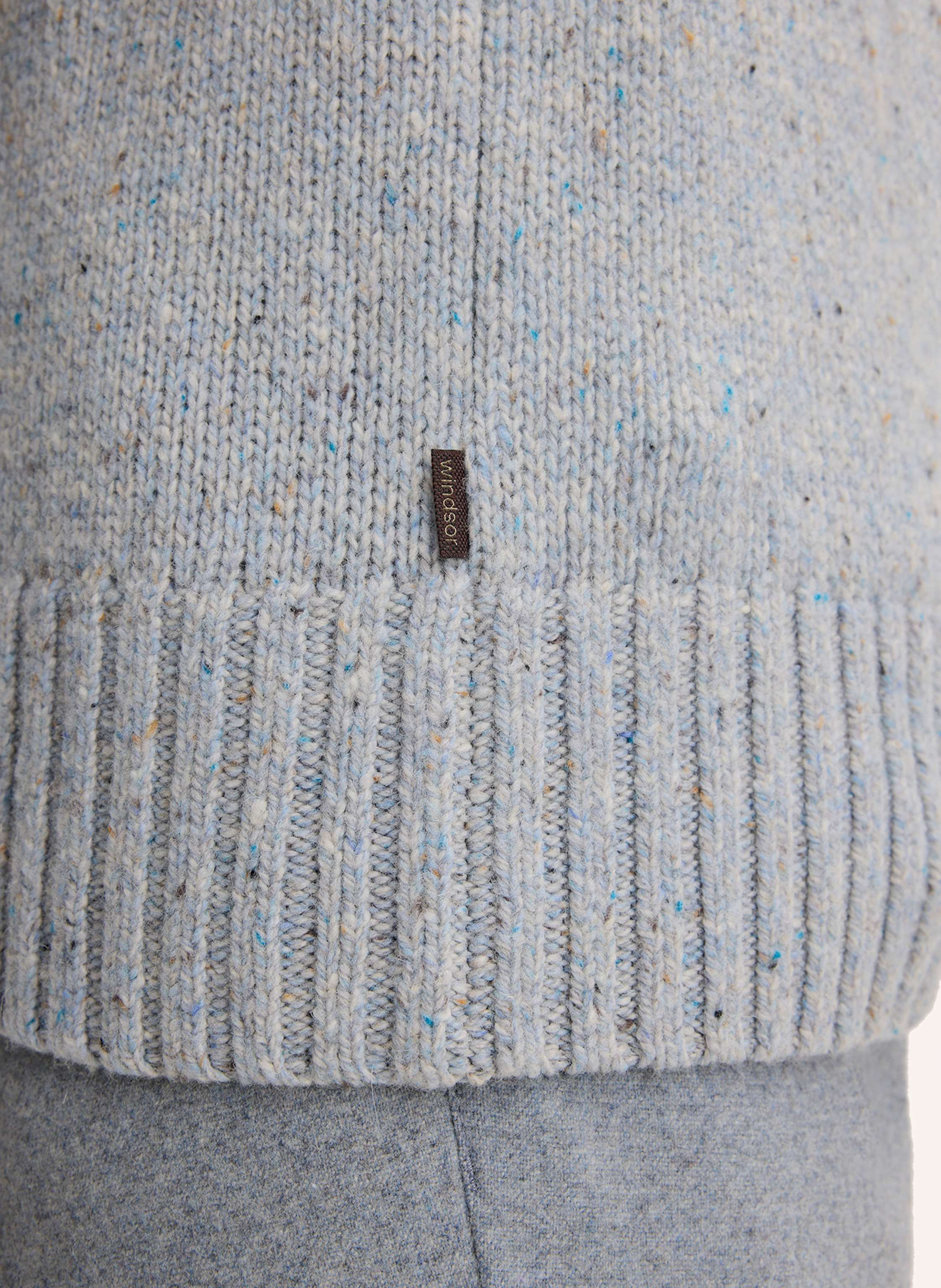 Thumbnail - Windsor. Strickpullover blau