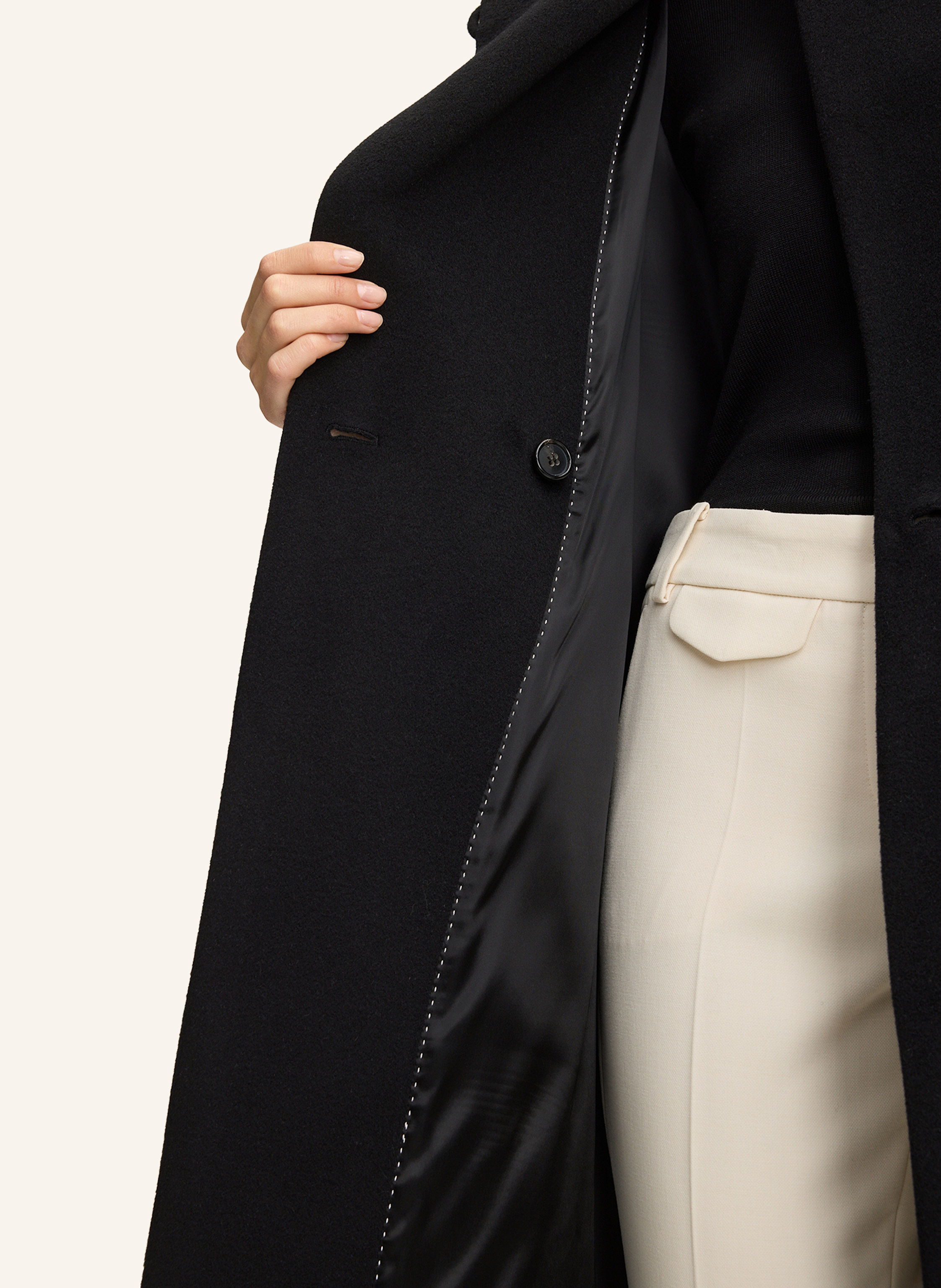 Thumbnail - Windsor. Mantel schwarz