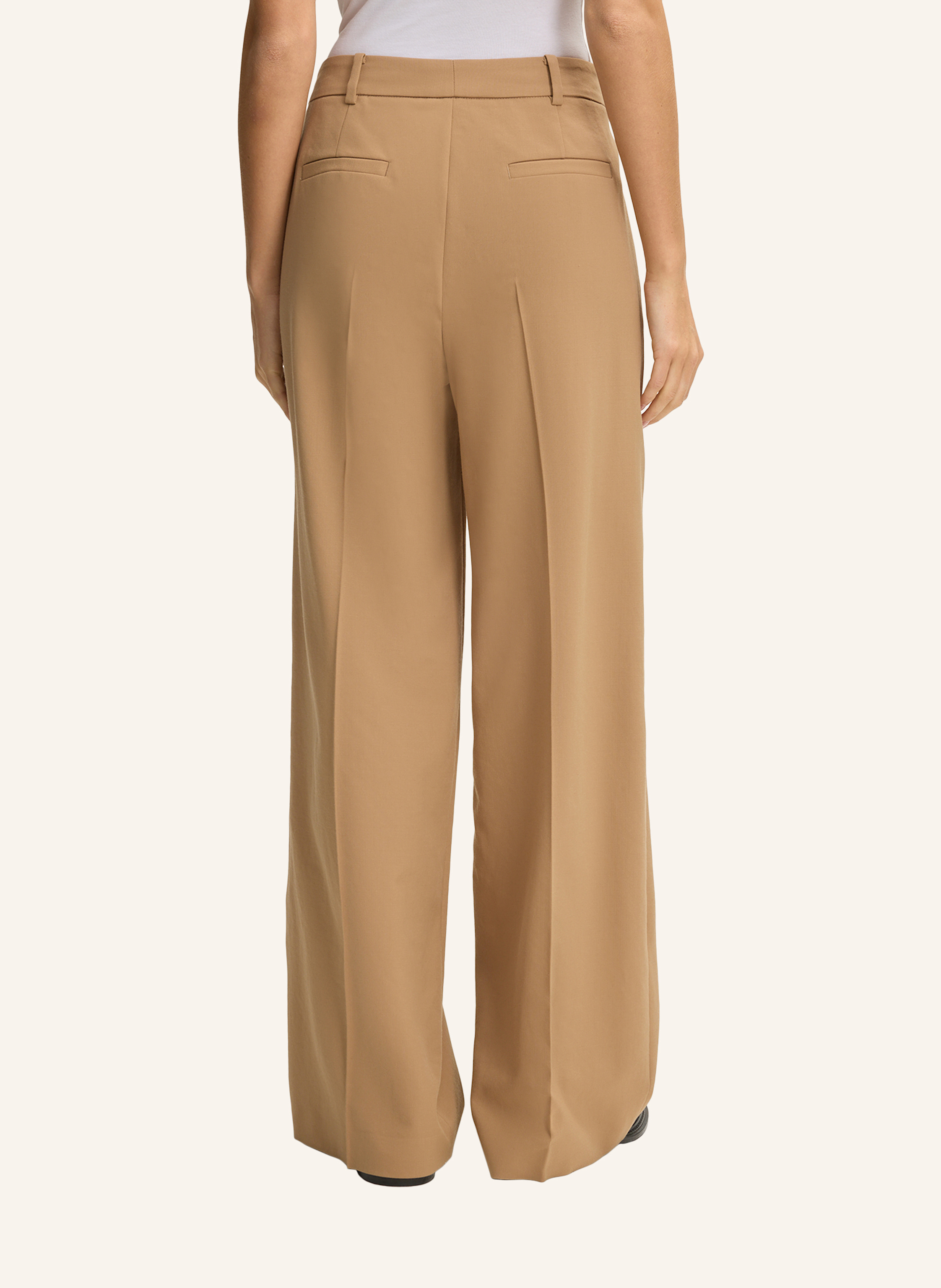 Thumbnail - Windsor. Bundfaltenhose braun