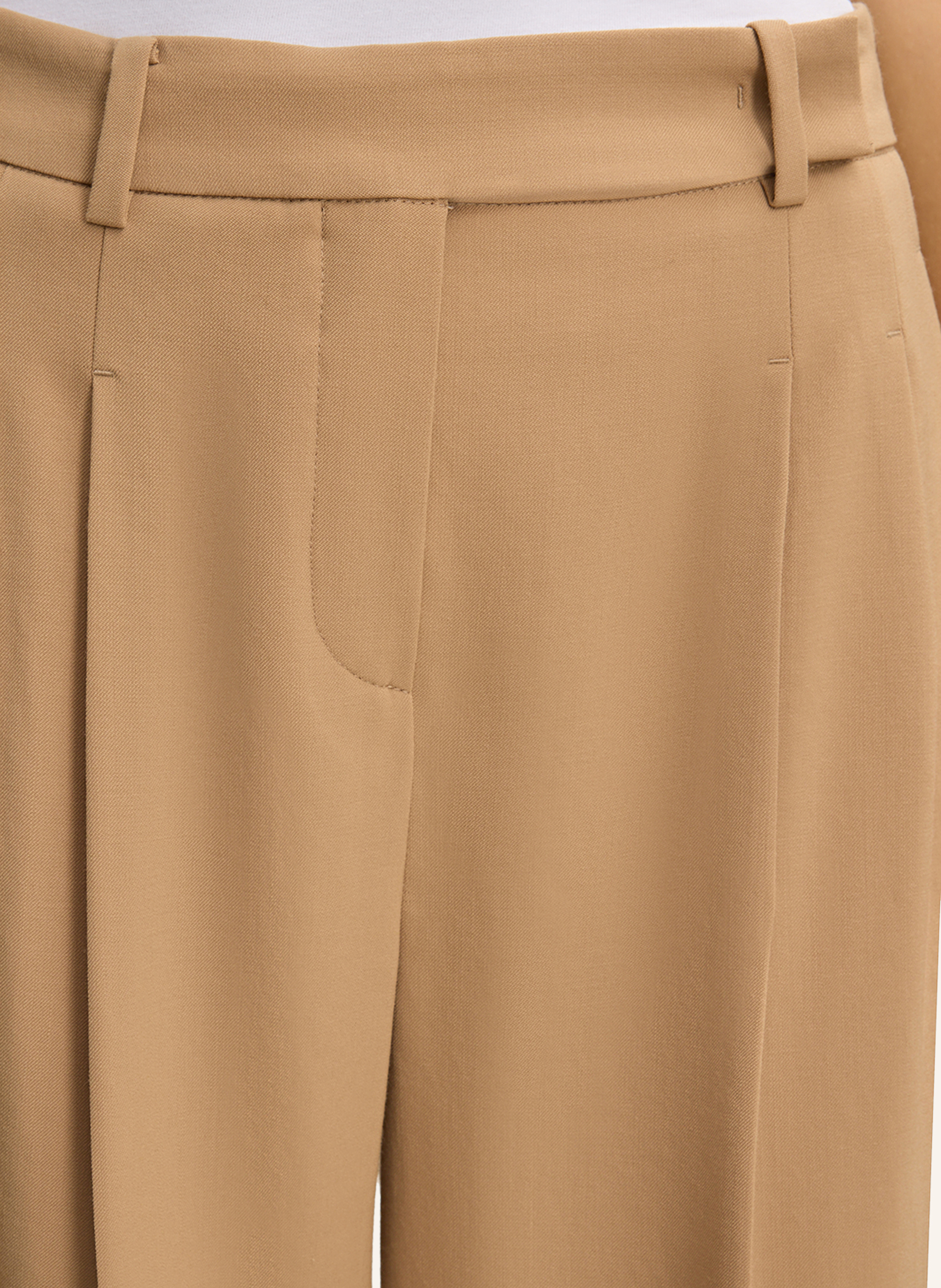 Thumbnail - Windsor. Bundfaltenhose braun