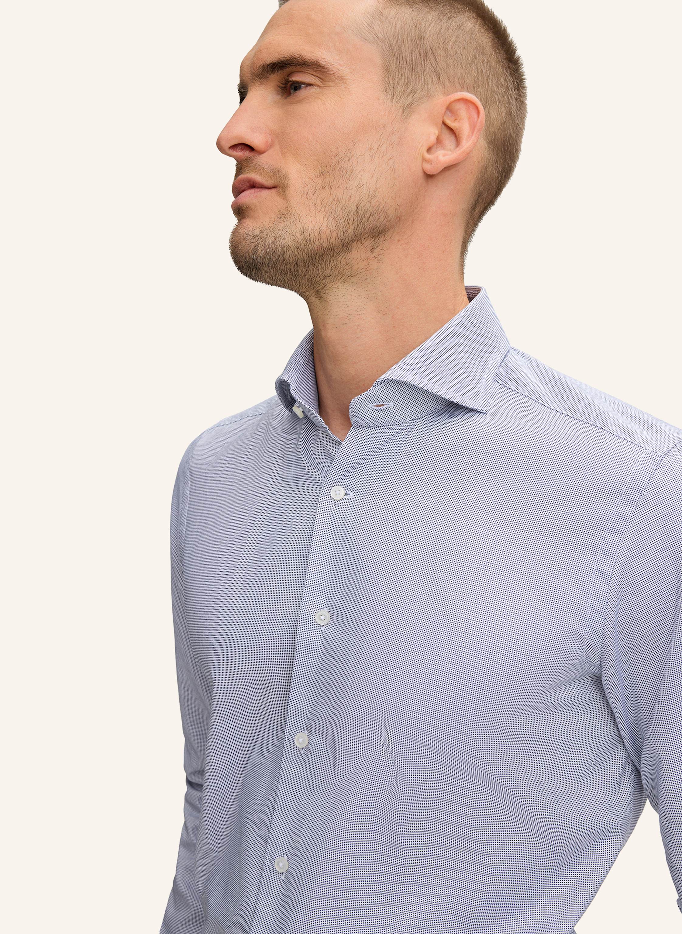 Thumbnail - Windsor. Hemd blau