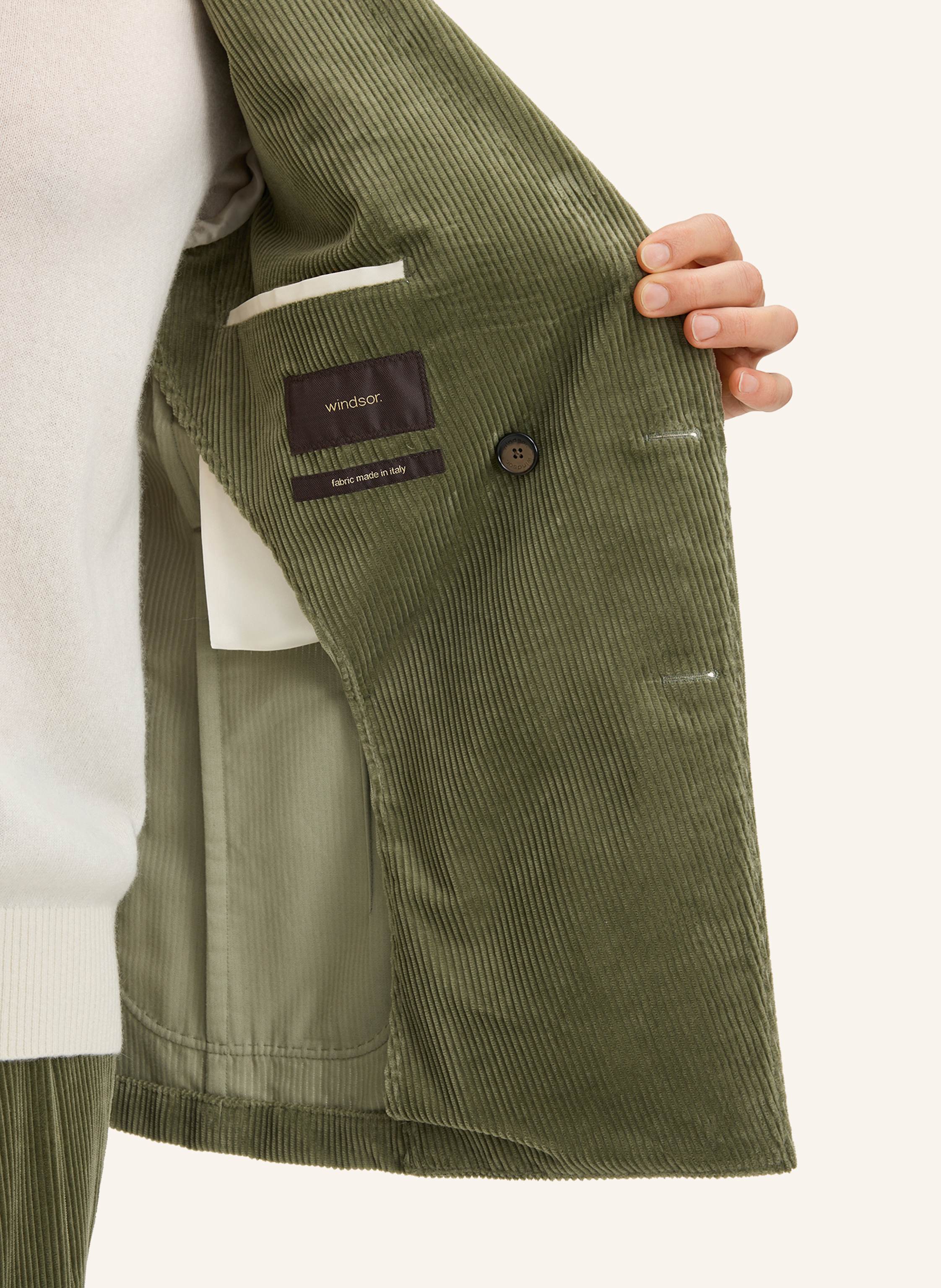 Thumbnail - Windsor. Sakko Shaped Fit gruen