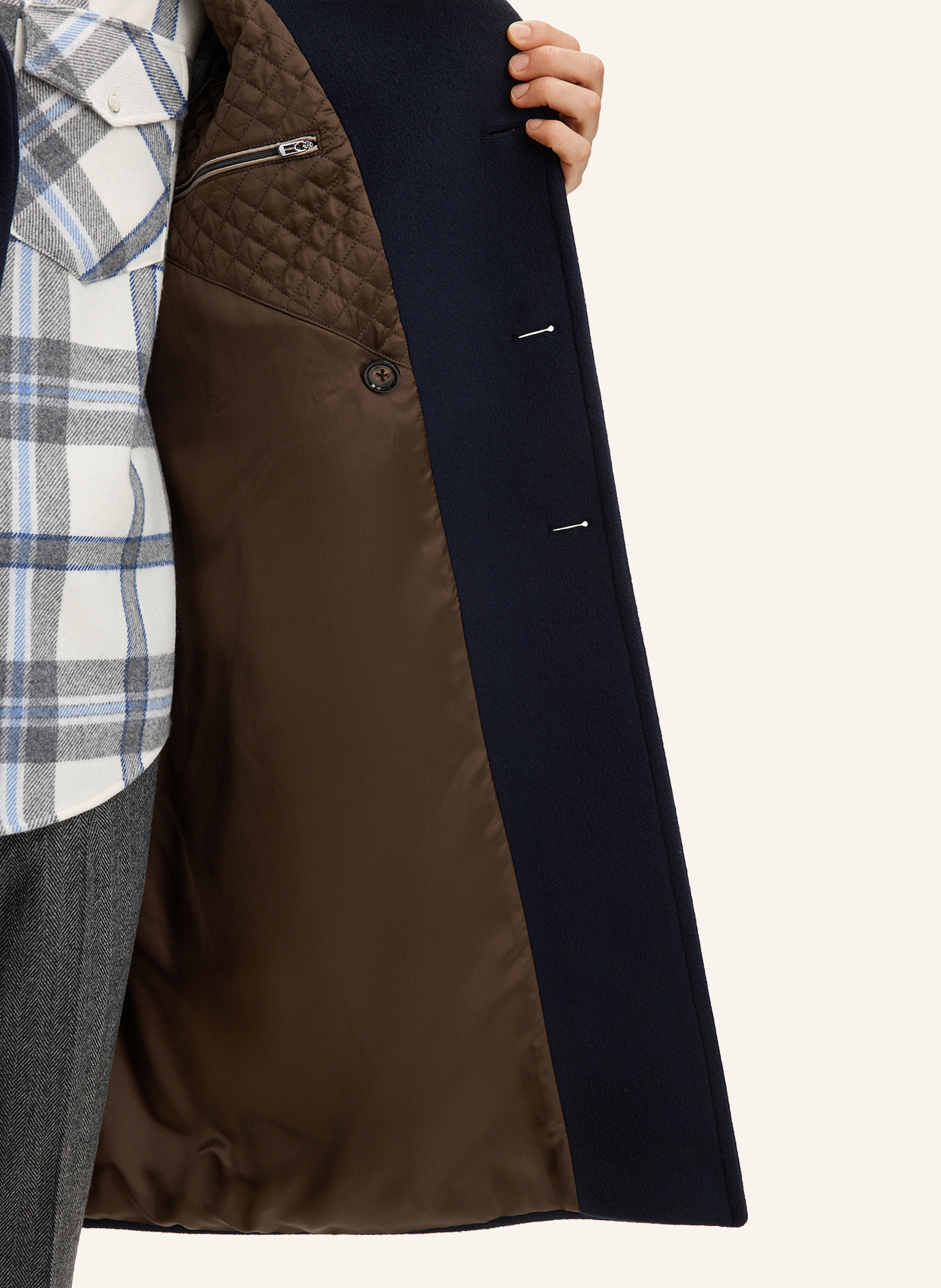 Thumbnail - Windsor. Mantel blau