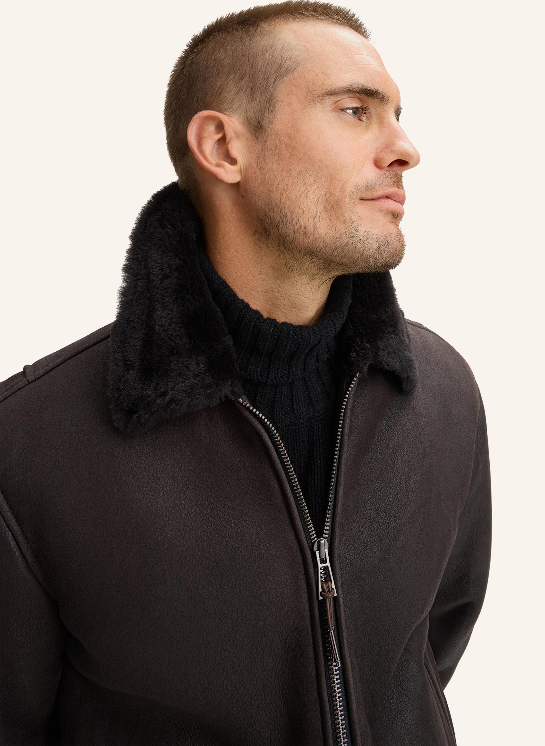 Thumbnail - Windsor. Lederjacke braun