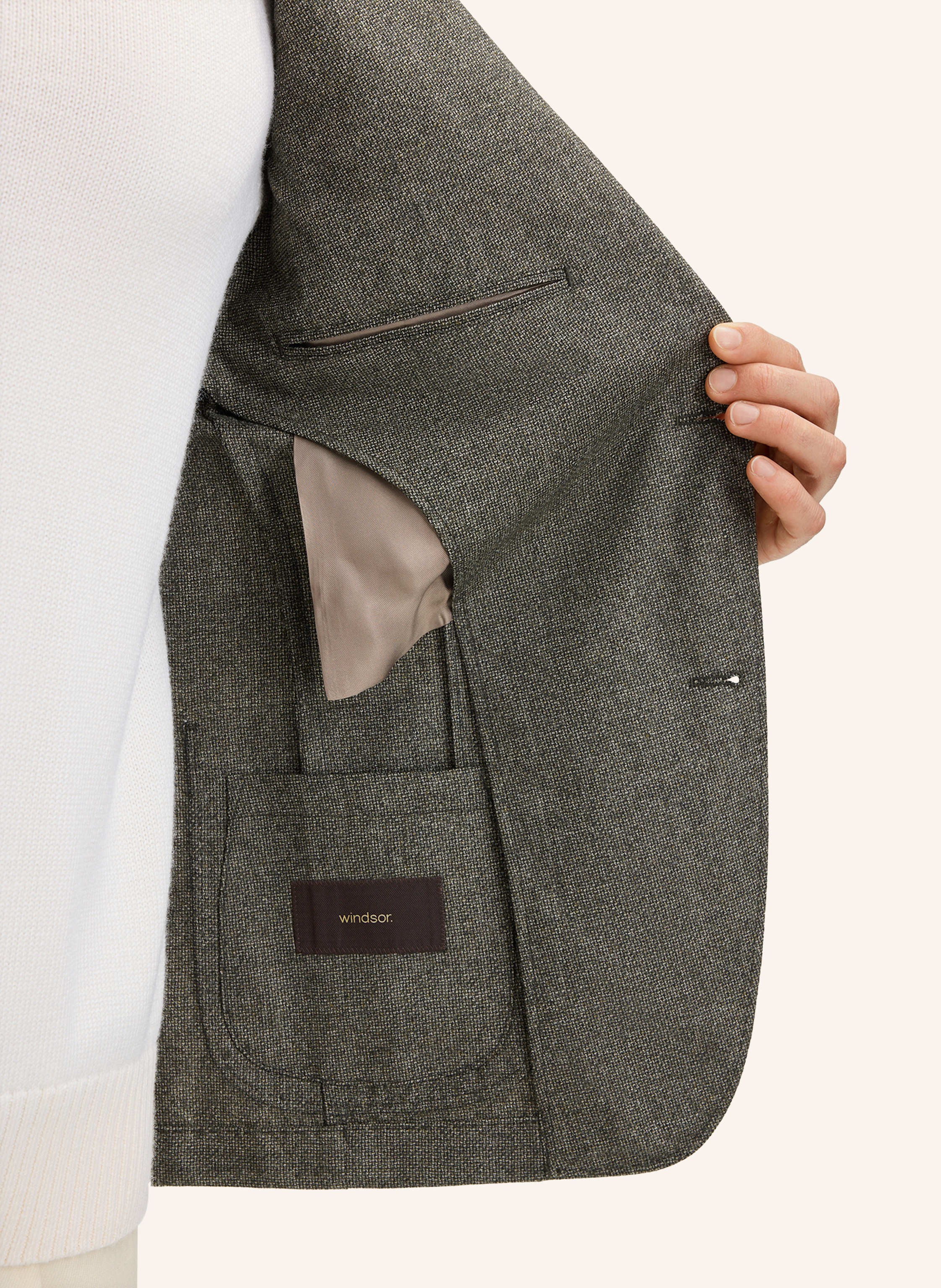 Thumbnail - Windsor. Sakko gruen