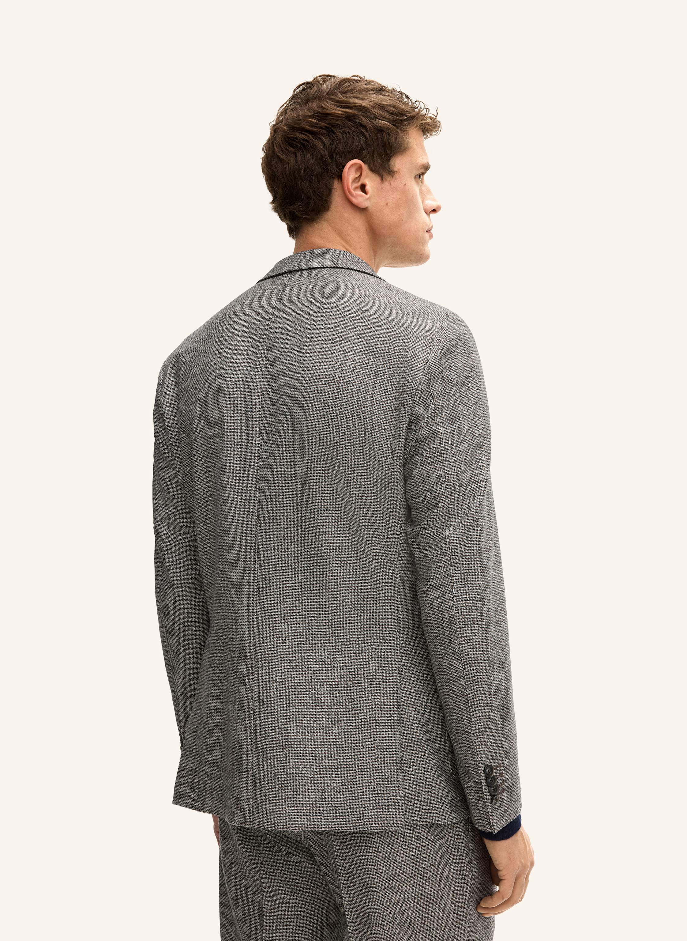 Thumbnail - Windsor. Sakko Shaped Fit grau