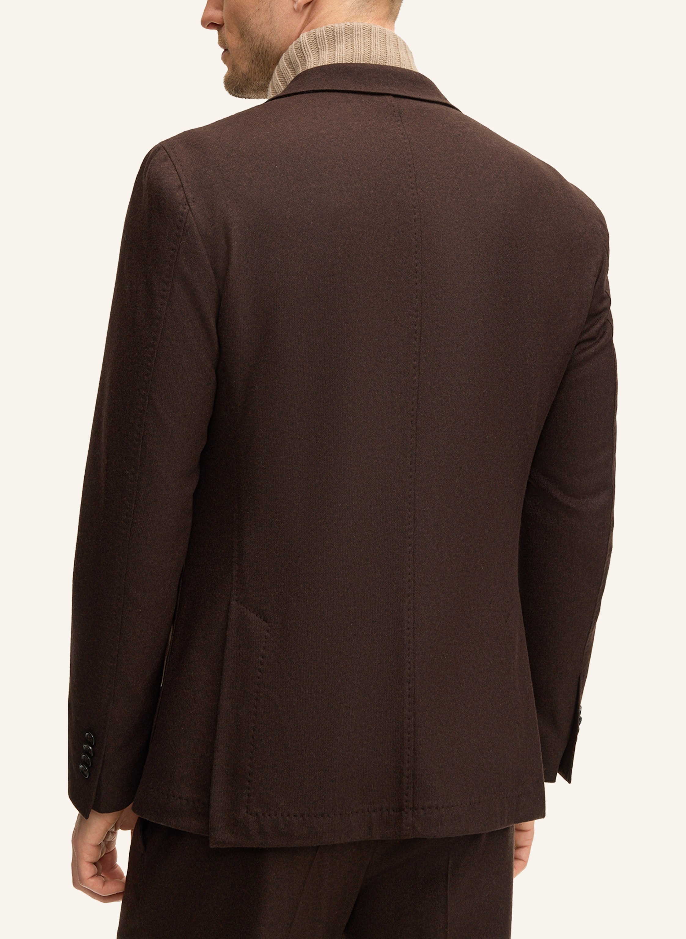 Thumbnail - Windsor. Sakko Shaped Fit braun