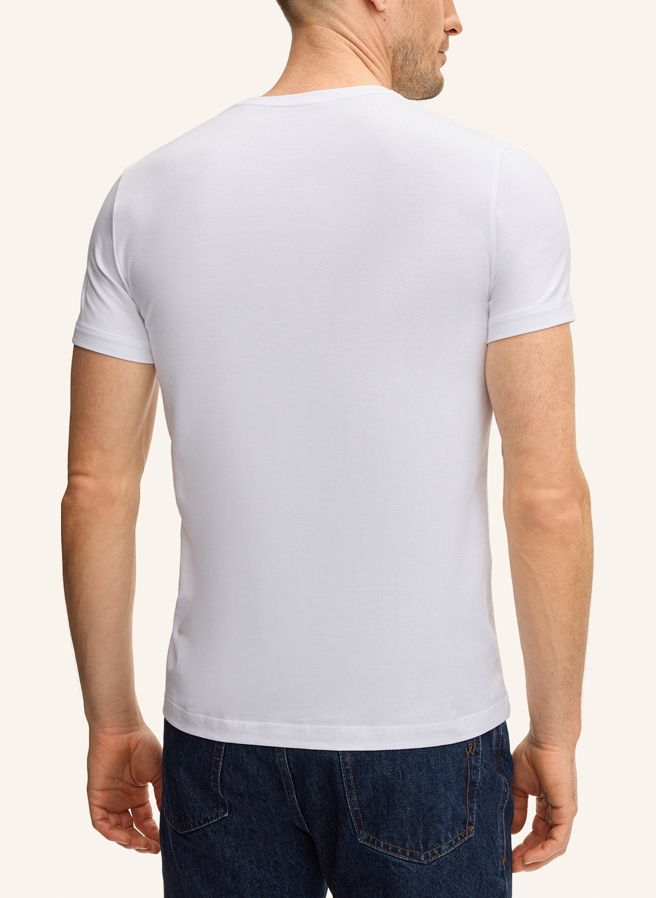 Thumbnail - Windsor. T-Shirt Doppelpack weiss