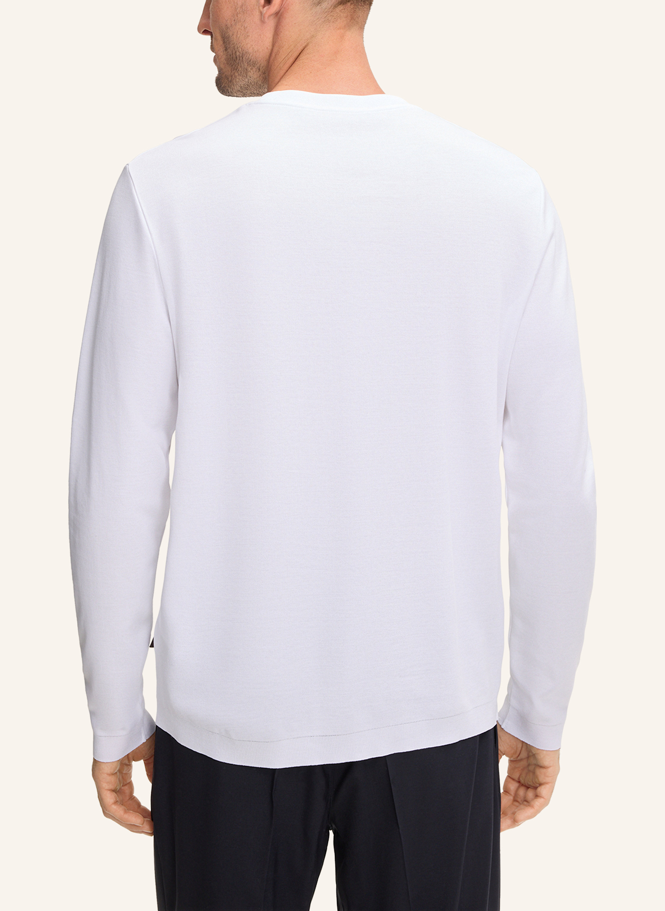 Thumbnail - Windsor. Longsleeve weiss