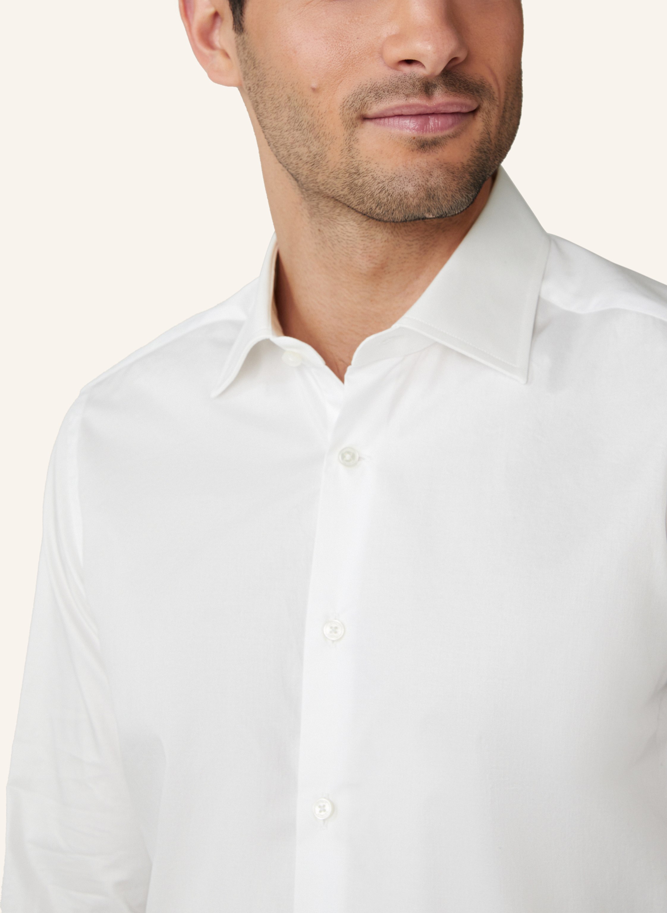 Thumbnail - Windsor. Hemd weiss