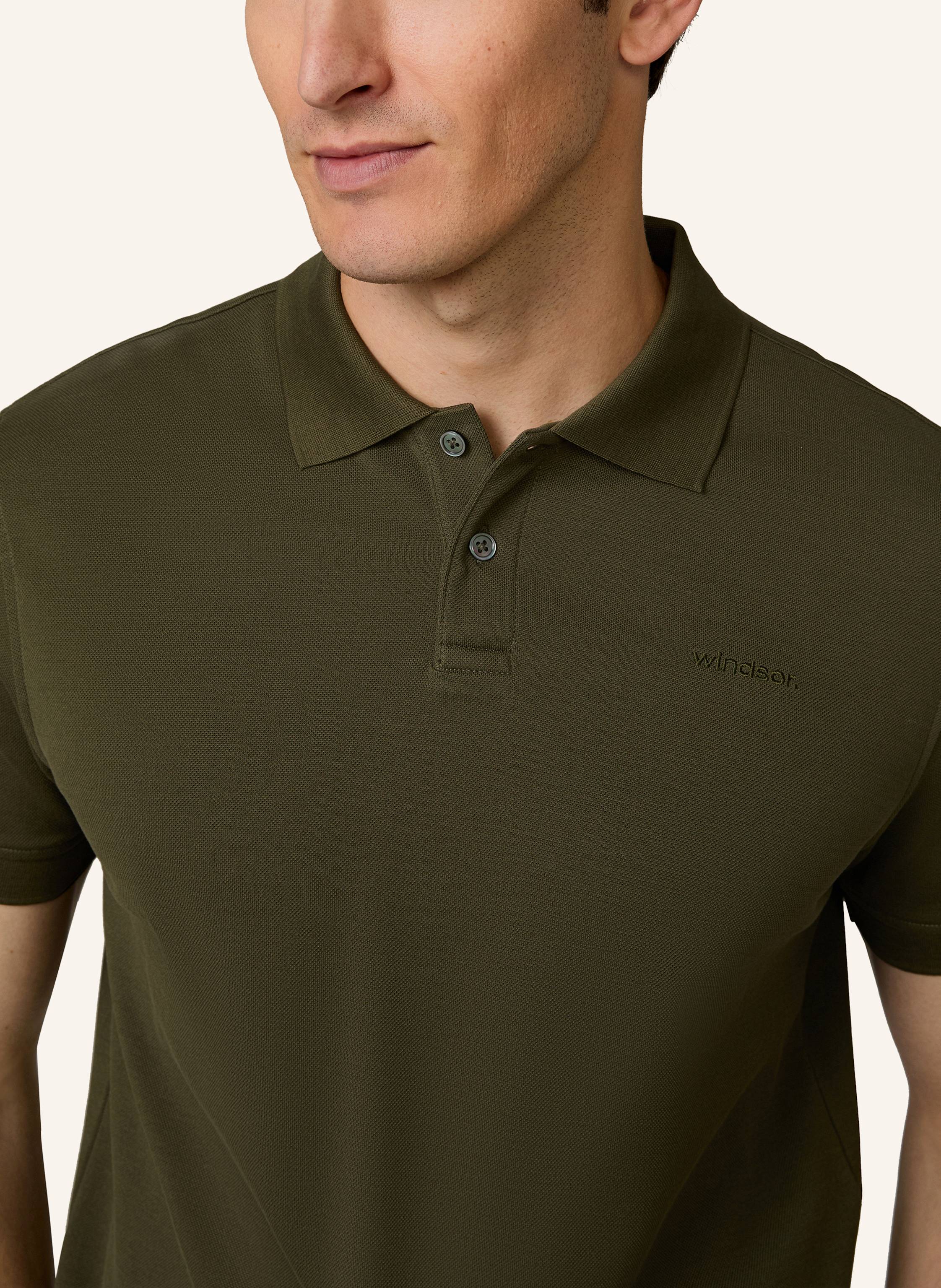 Thumbnail - Windsor. Poloshirt gruen