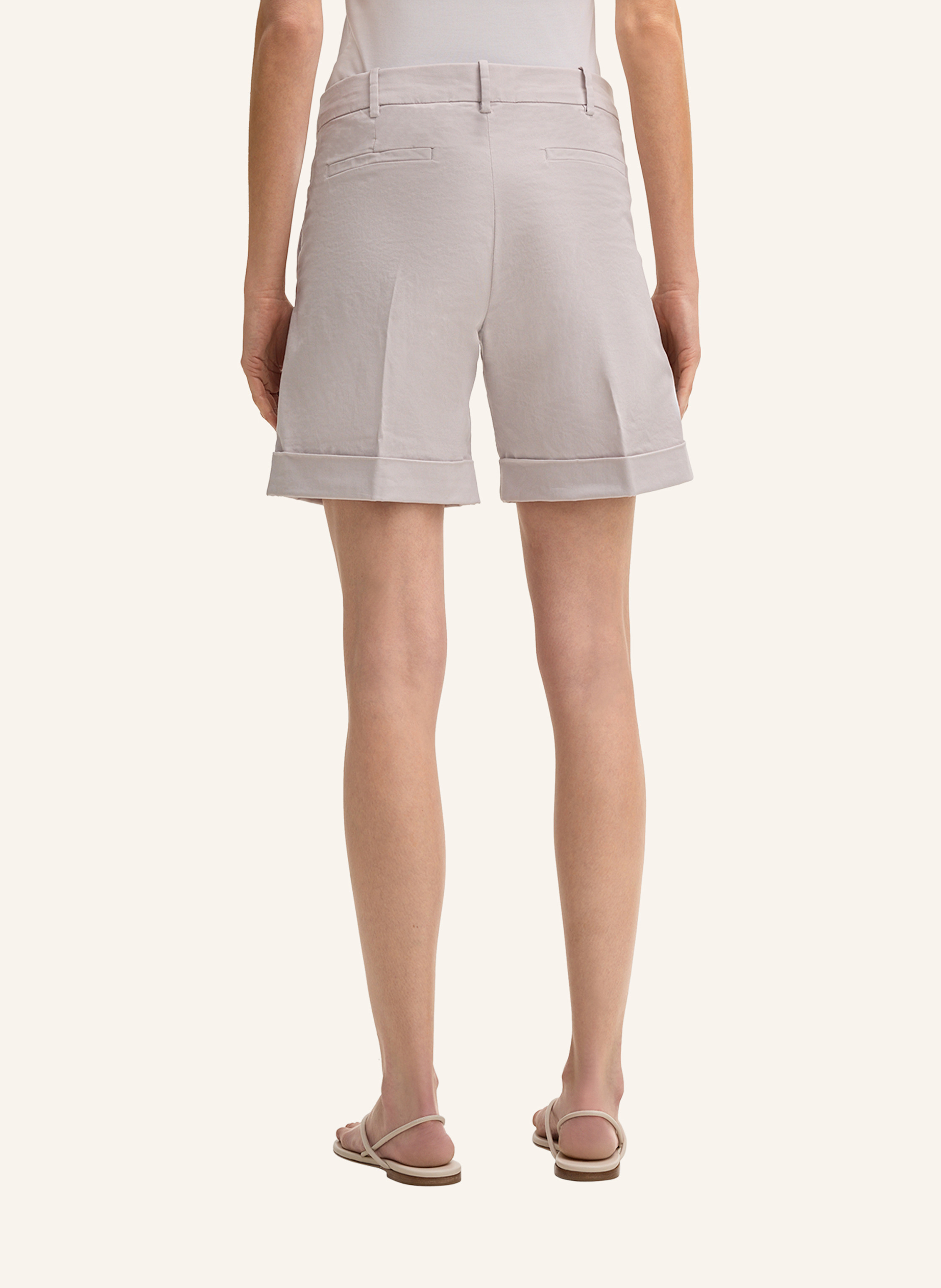 Thumbnail - Windsor. Shorts beige