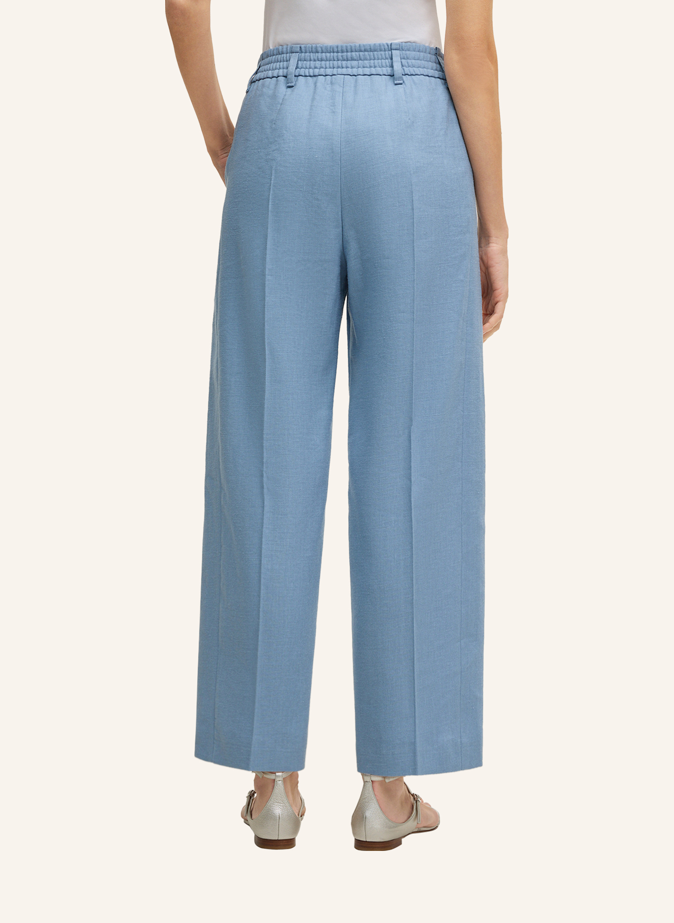 Thumbnail - Windsor. Bundfaltenhose blau