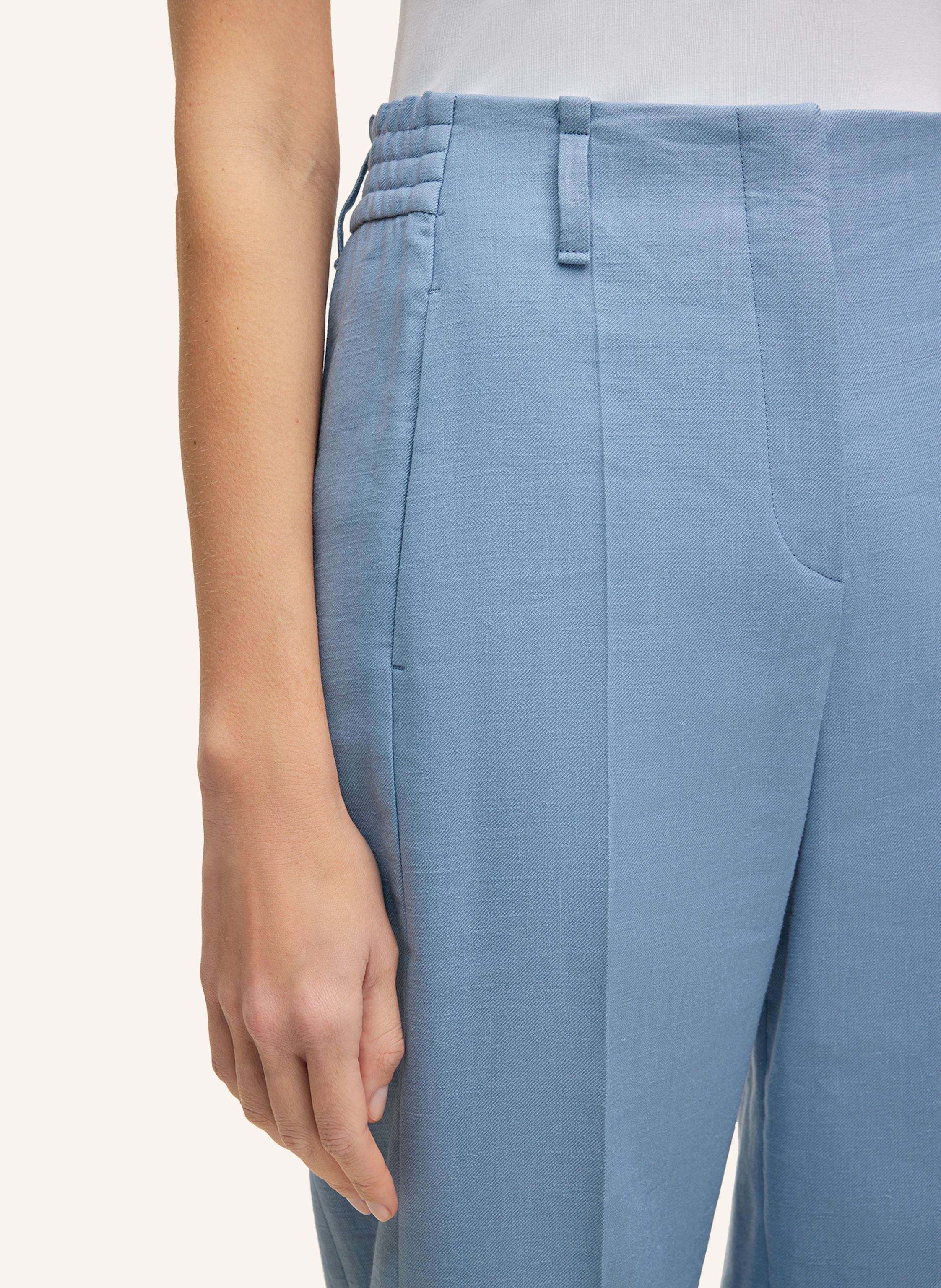 Thumbnail - Windsor. Bundfaltenhose blau