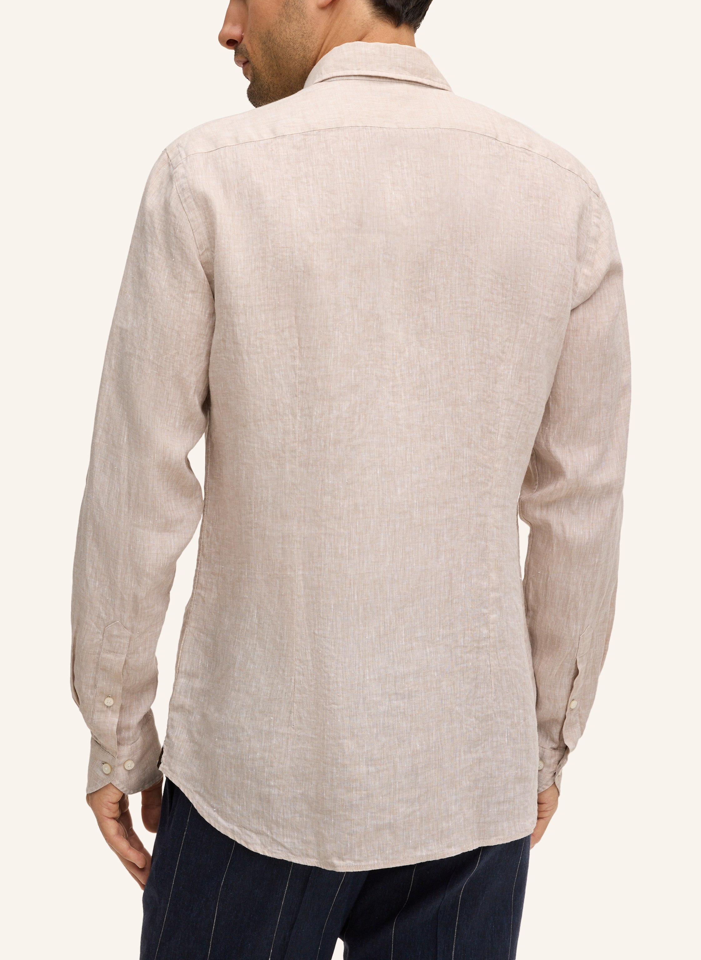 Thumbnail - Windsor. Hemd beige