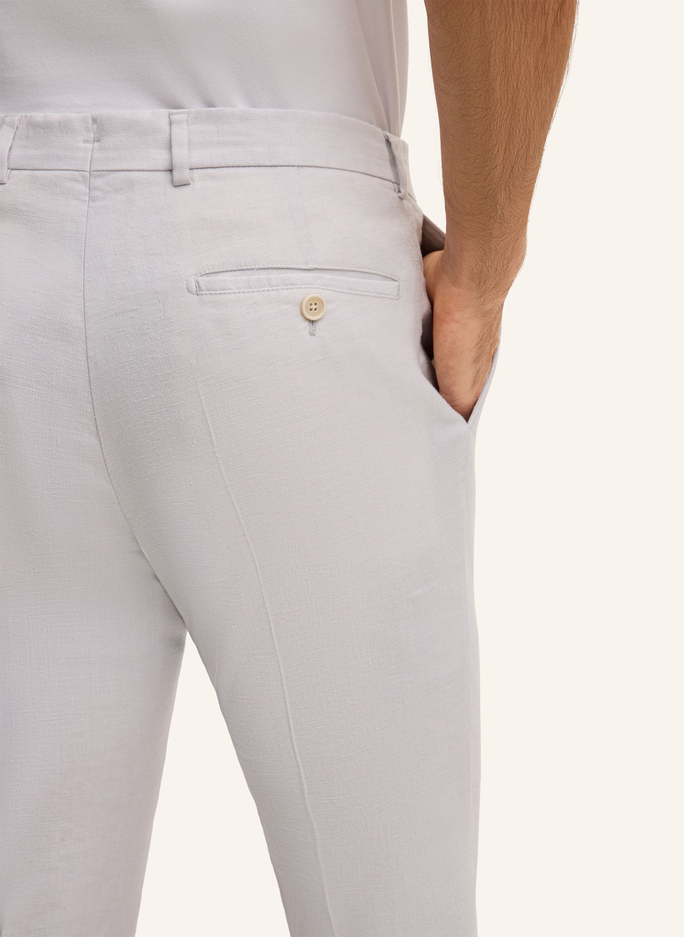 Thumbnail - Windsor. Anzughose Silvi Extra Slim Fit Mit Leinen gelb