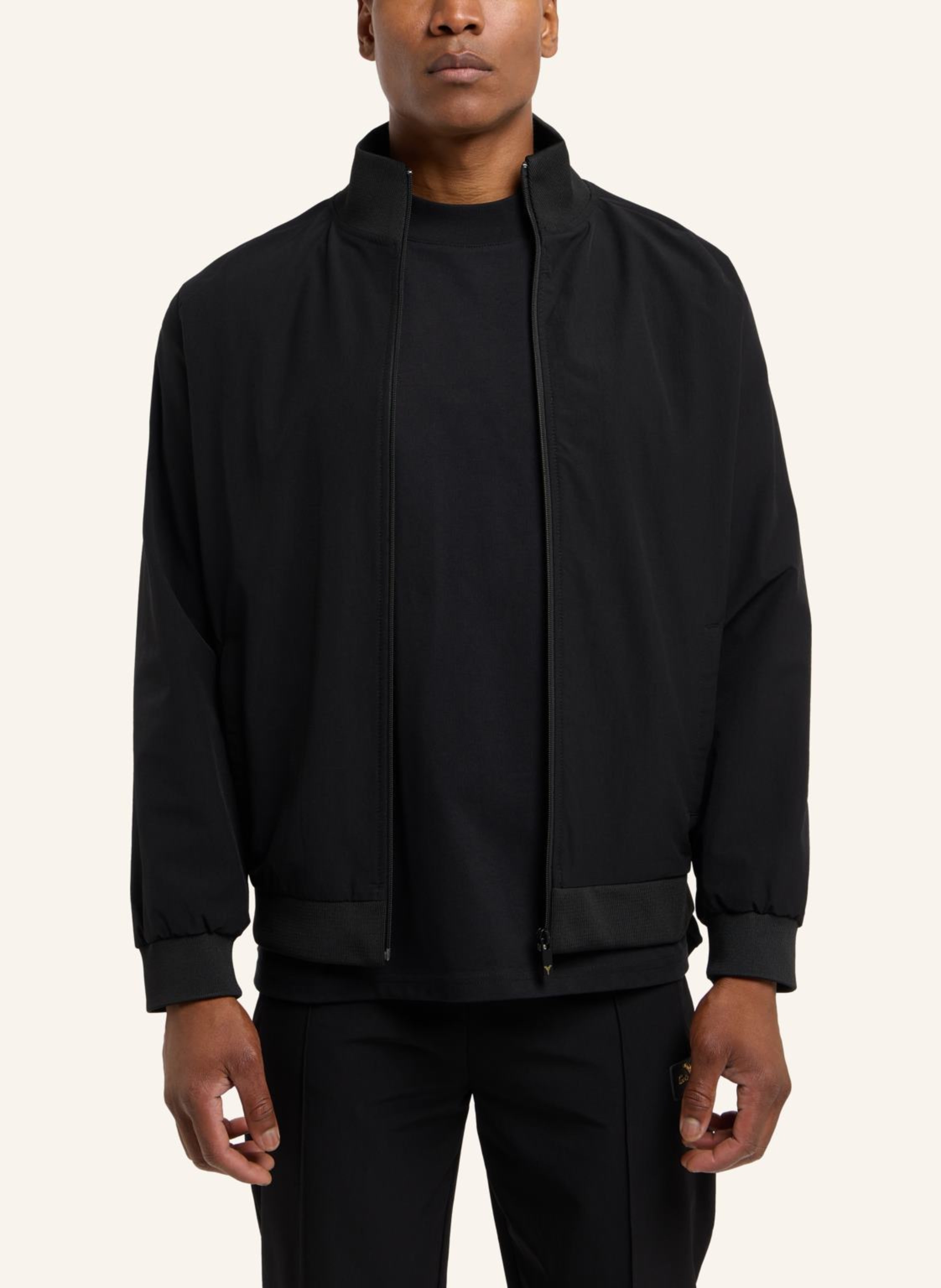 Thumbnail - Carlo Colucci Tracksuit Jacke - Carat Dobler schwarz