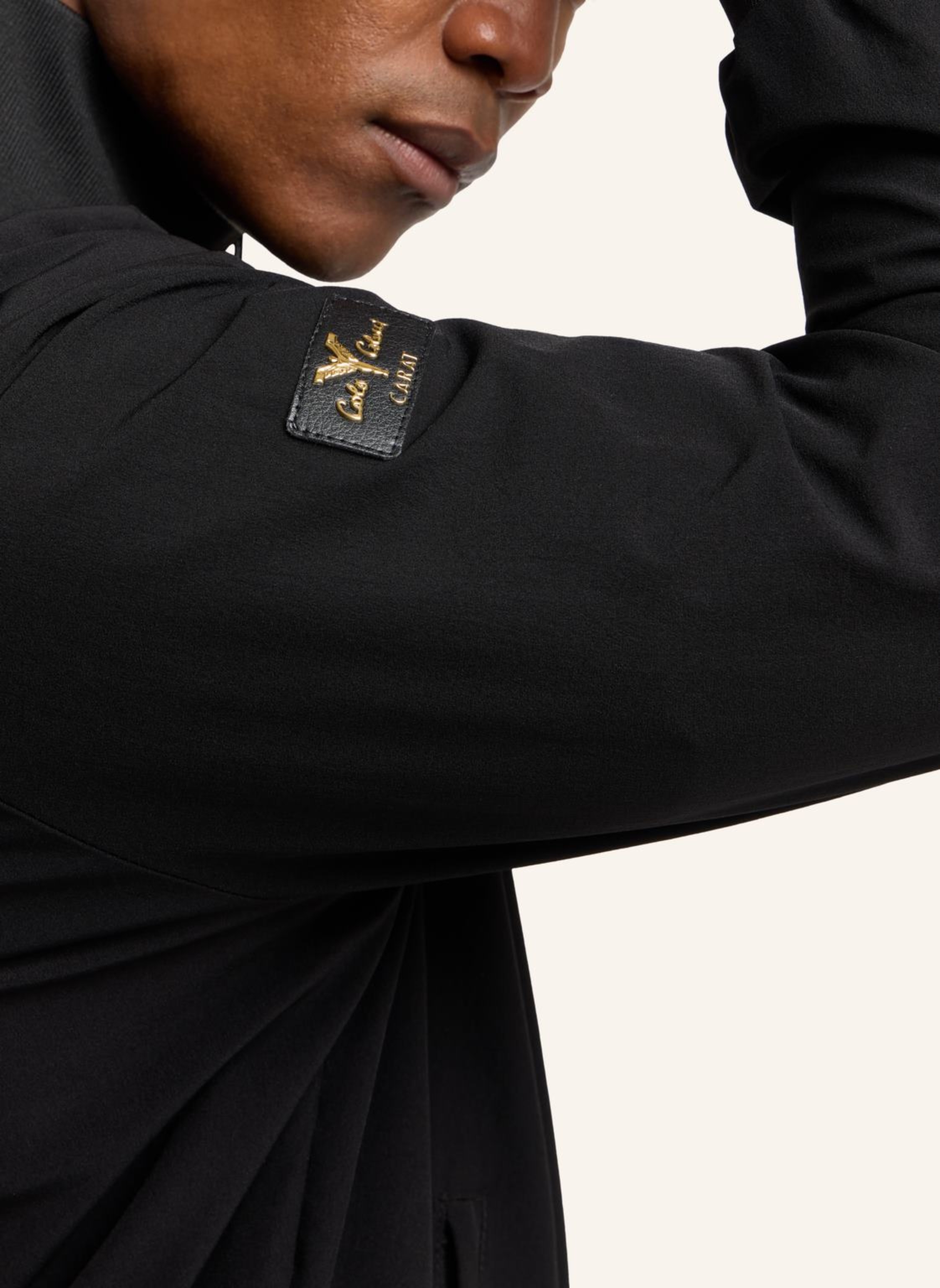 Thumbnail - Carlo Colucci Tracksuit Jacke - Carat Dobler schwarz