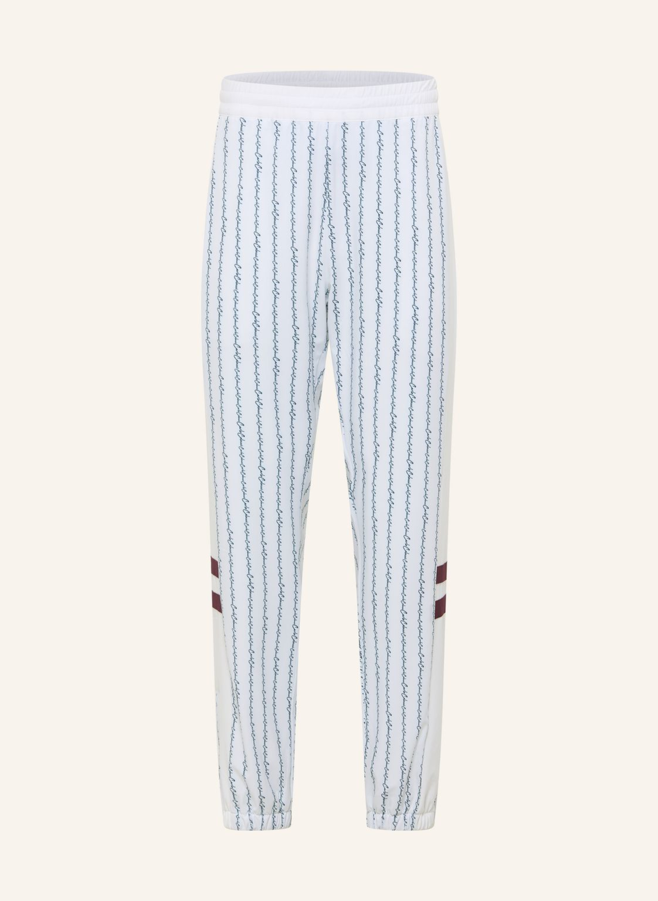 Carlo Colucci Tracksuit Hose - Match Point Fassnacht weiss