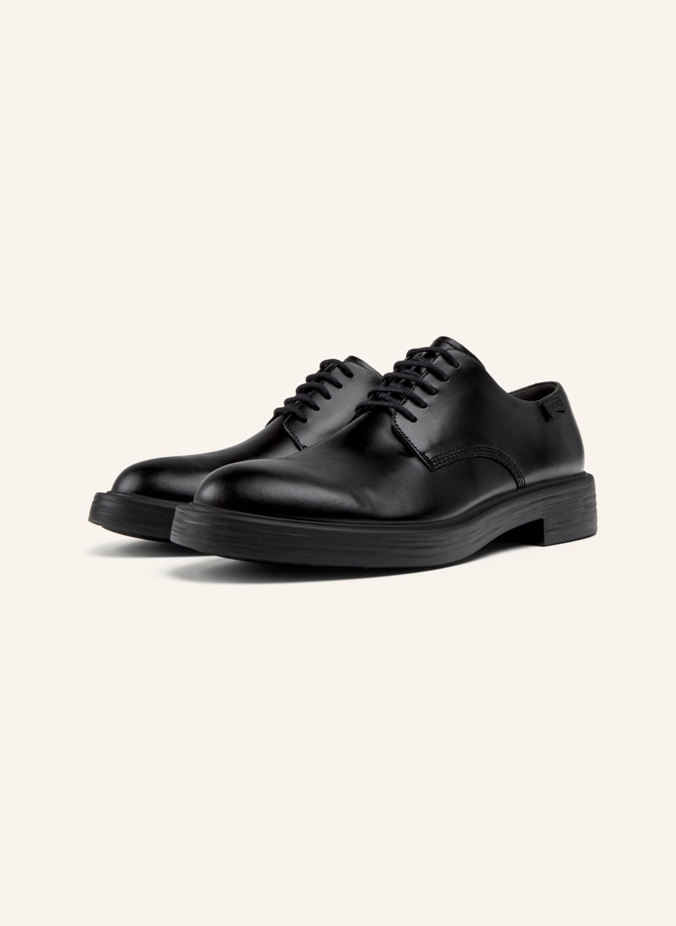 Camper Schnürschuhe Dean schwarz