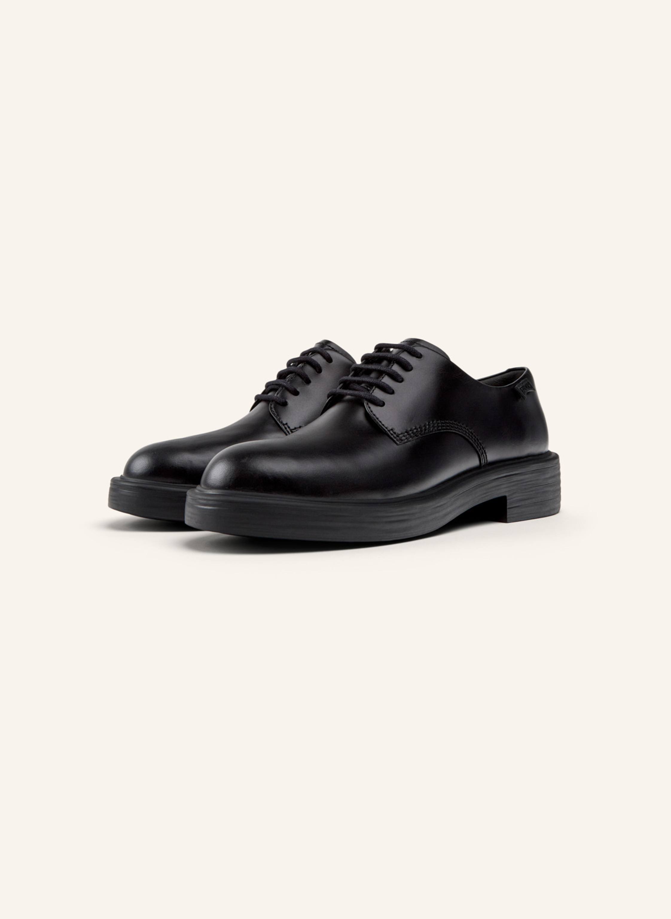 Camper Schnürschuhe Dean schwarz