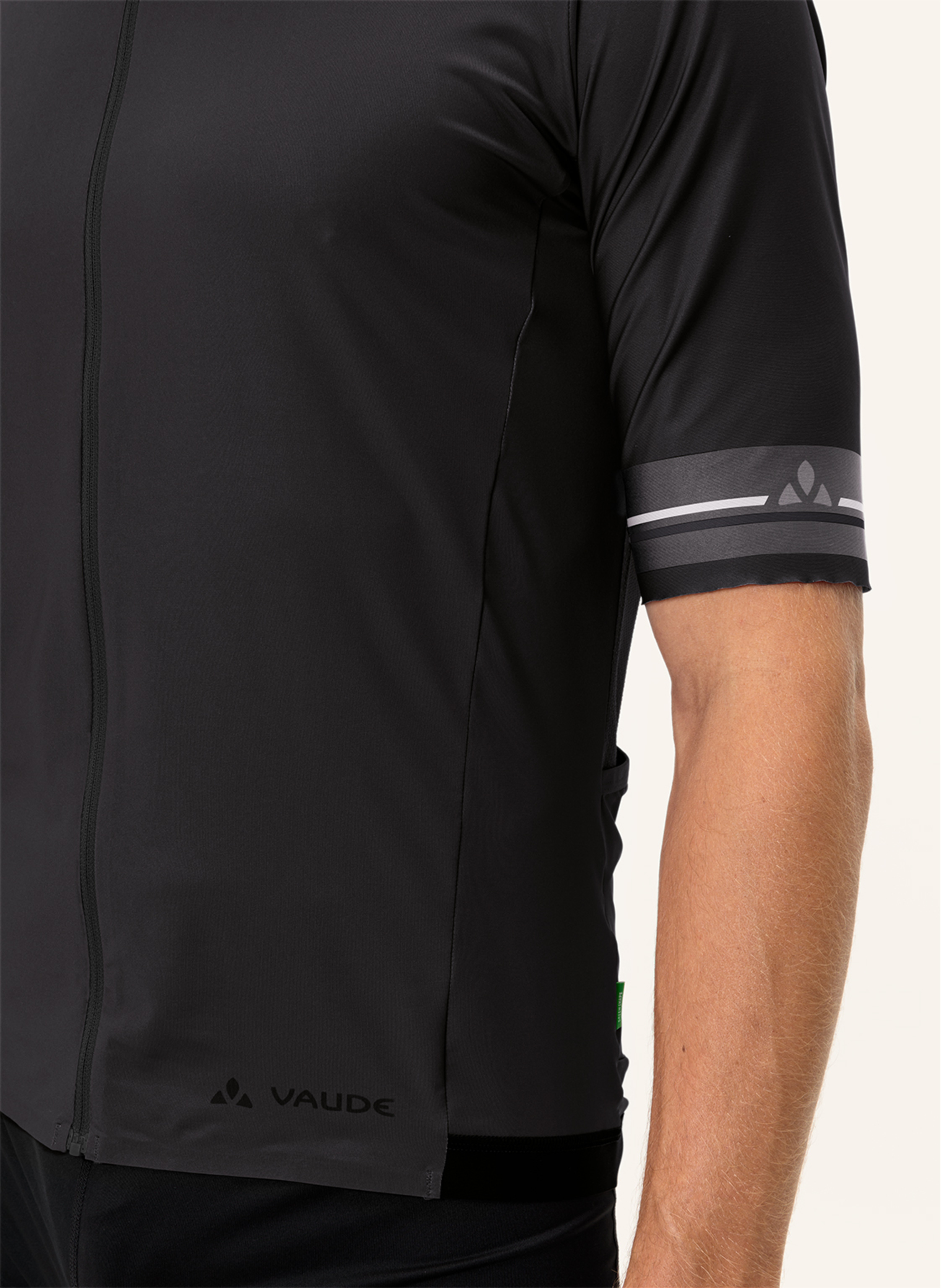 Thumbnail - Vaude Radtrikot M Furka Fz Te Ii schwarz