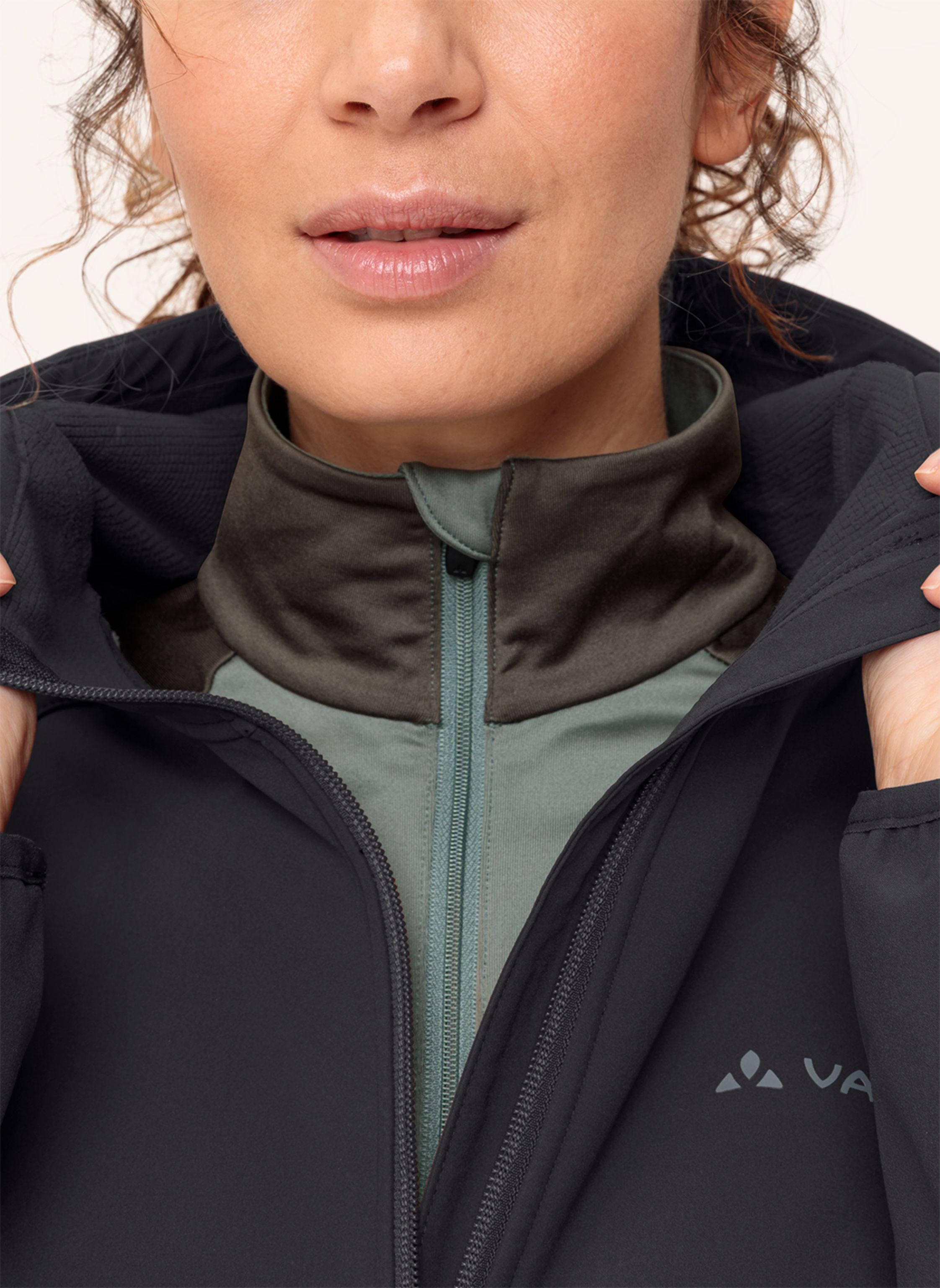 Thumbnail - Vaude Parka Moena schwarz