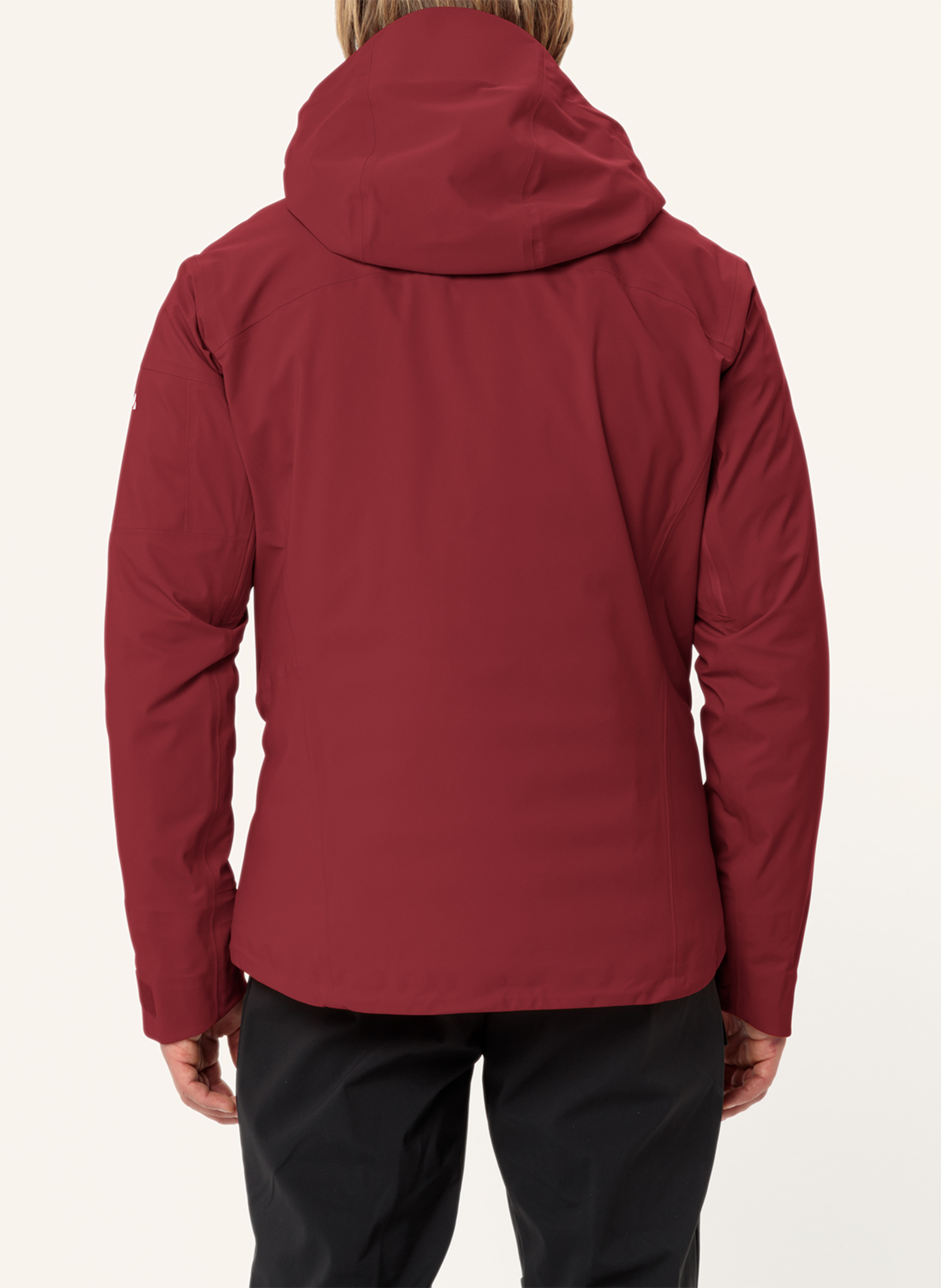 Thumbnail - Vaude Hardshell-Skijacke rot