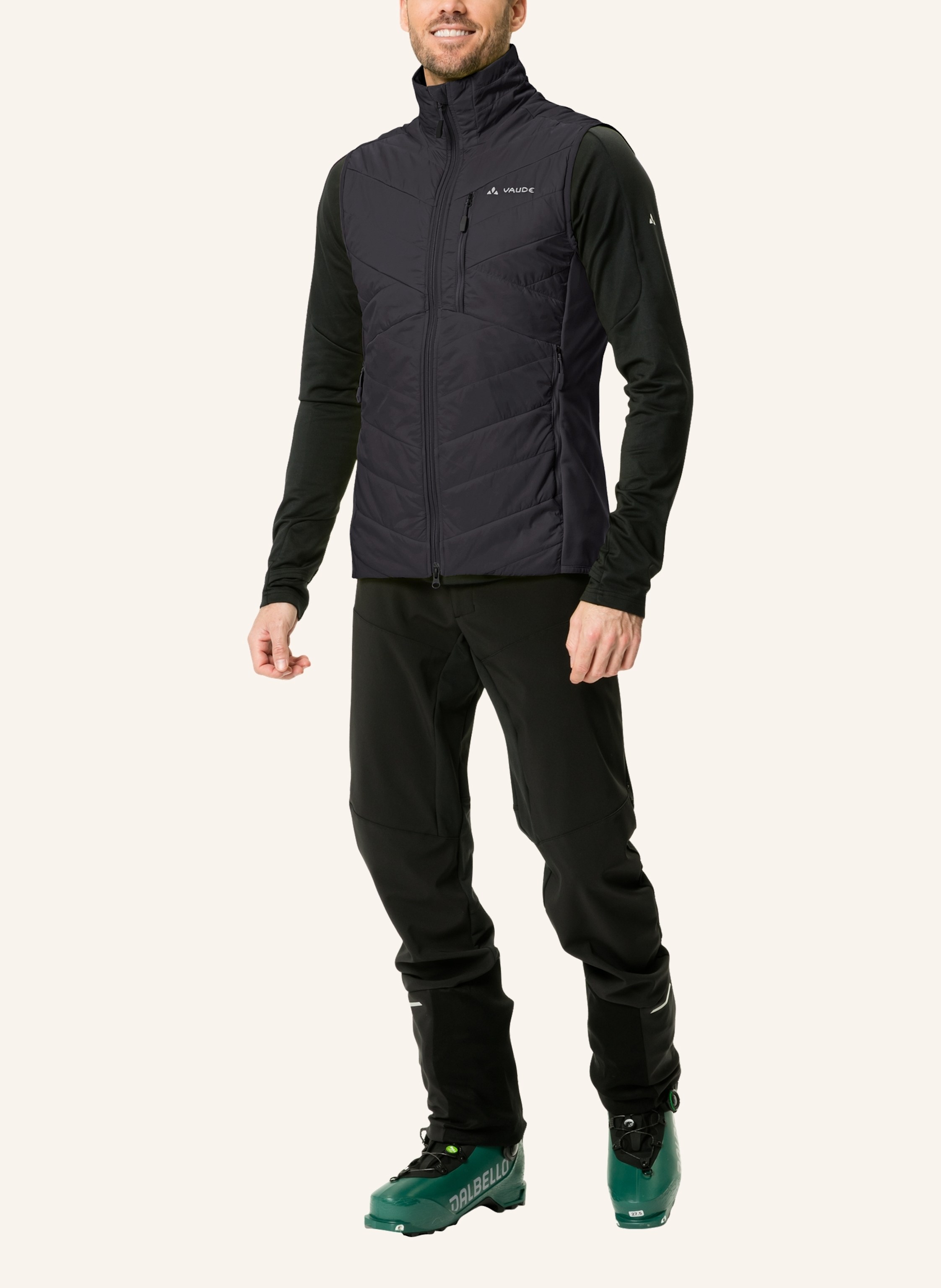 Thumbnail - Vaude Hybridweste Sesvenna schwarz