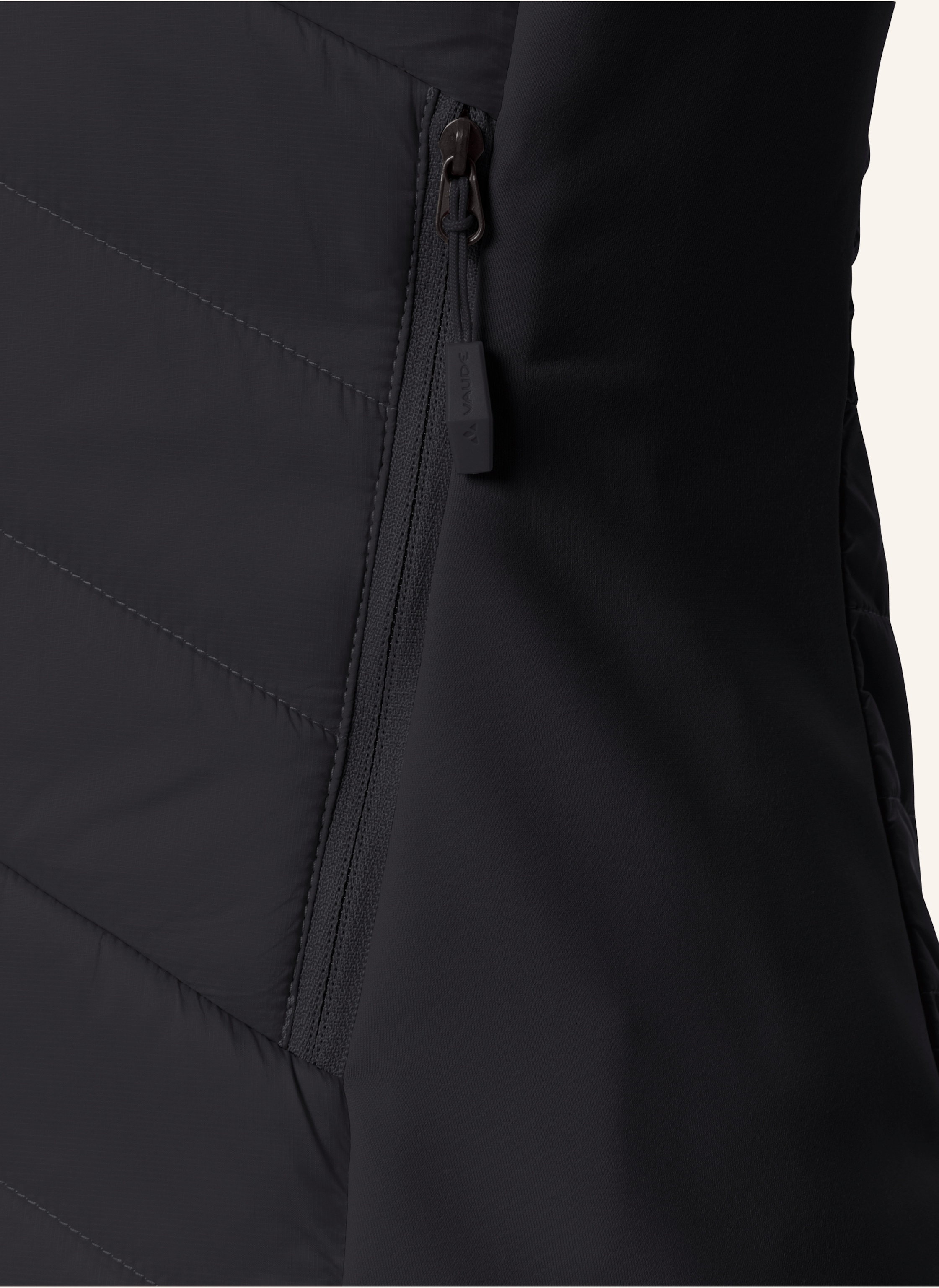 Thumbnail - Vaude Hybrid-Steppweste Sesvenna schwarz