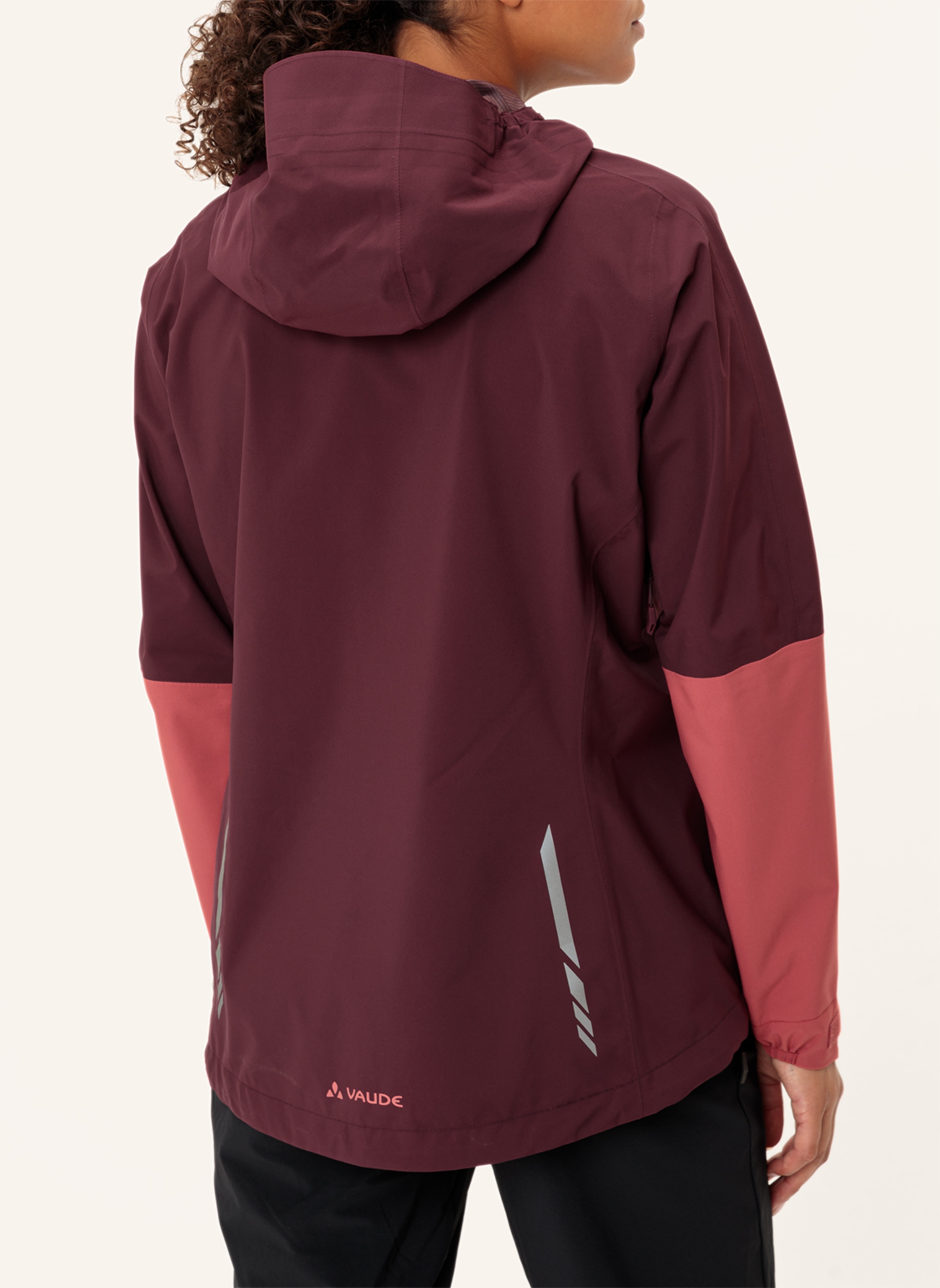 Thumbnail - Vaude Radjacke W Moab Rain J Ii rot