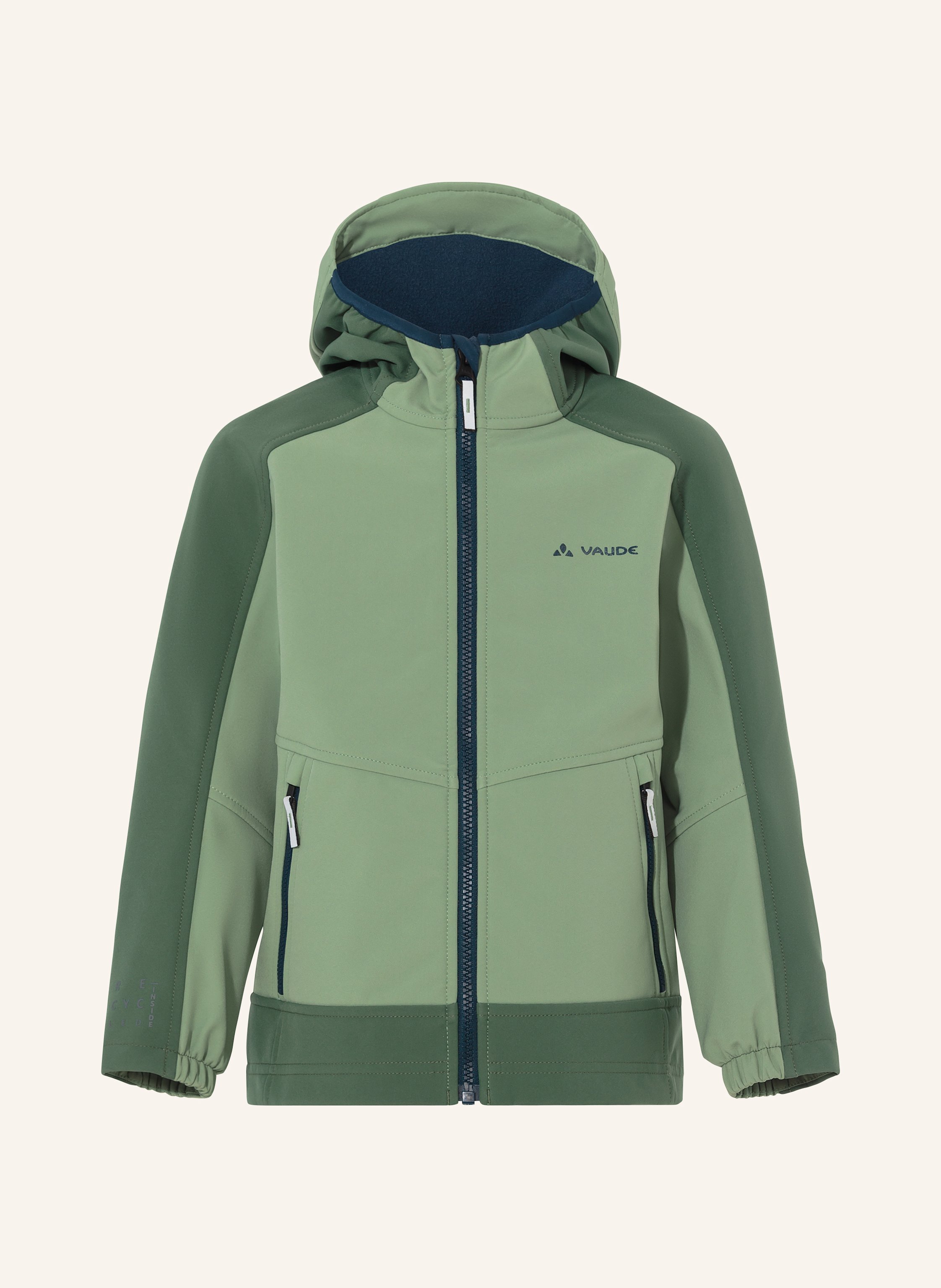 Vaude Softshell-Jacke Kids Rondane Jacket Iv gruen