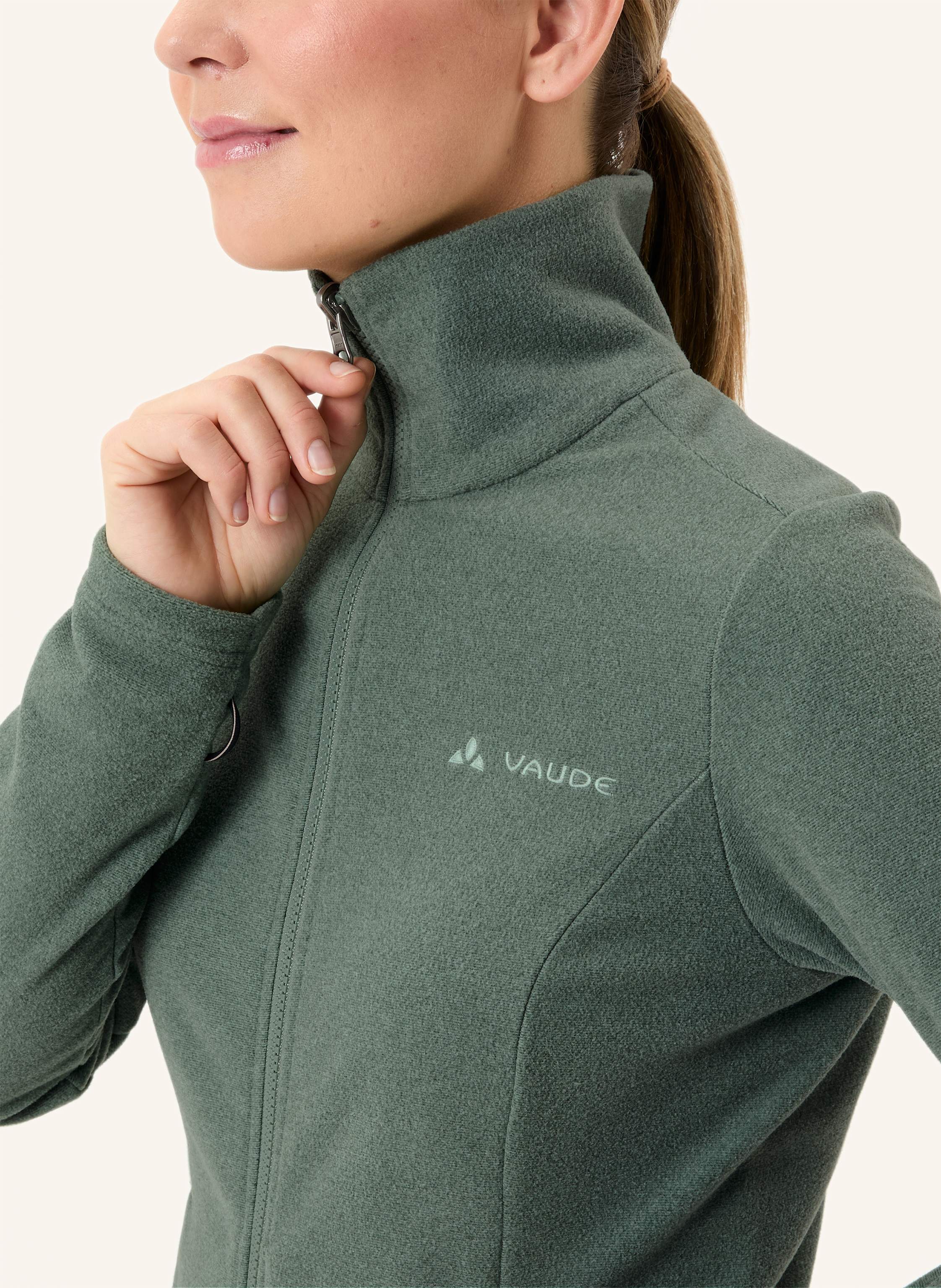 Thumbnail - Vaude Fleecejacke W Tamor Jacket gruen