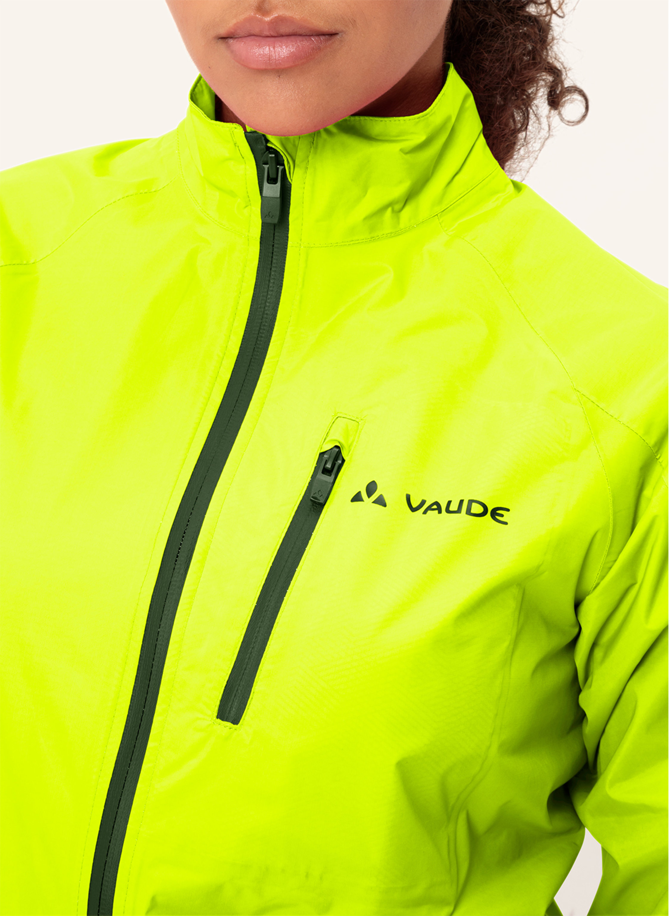Thumbnail - Vaude Radjacke W Drop J Iii gelb