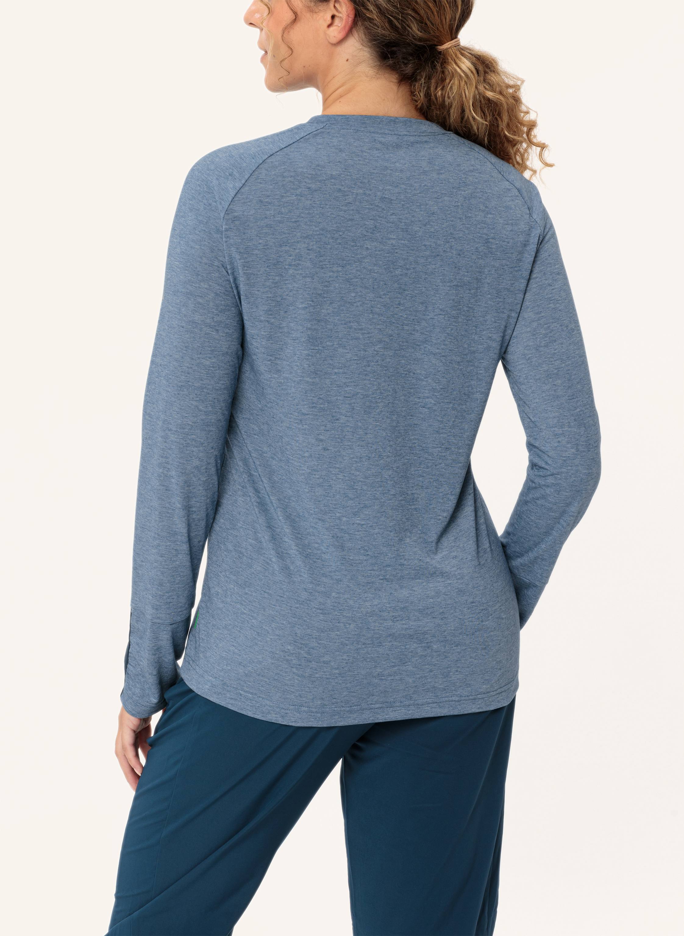 Thumbnail - Vaude Langarmshirt Skomer Iii blau