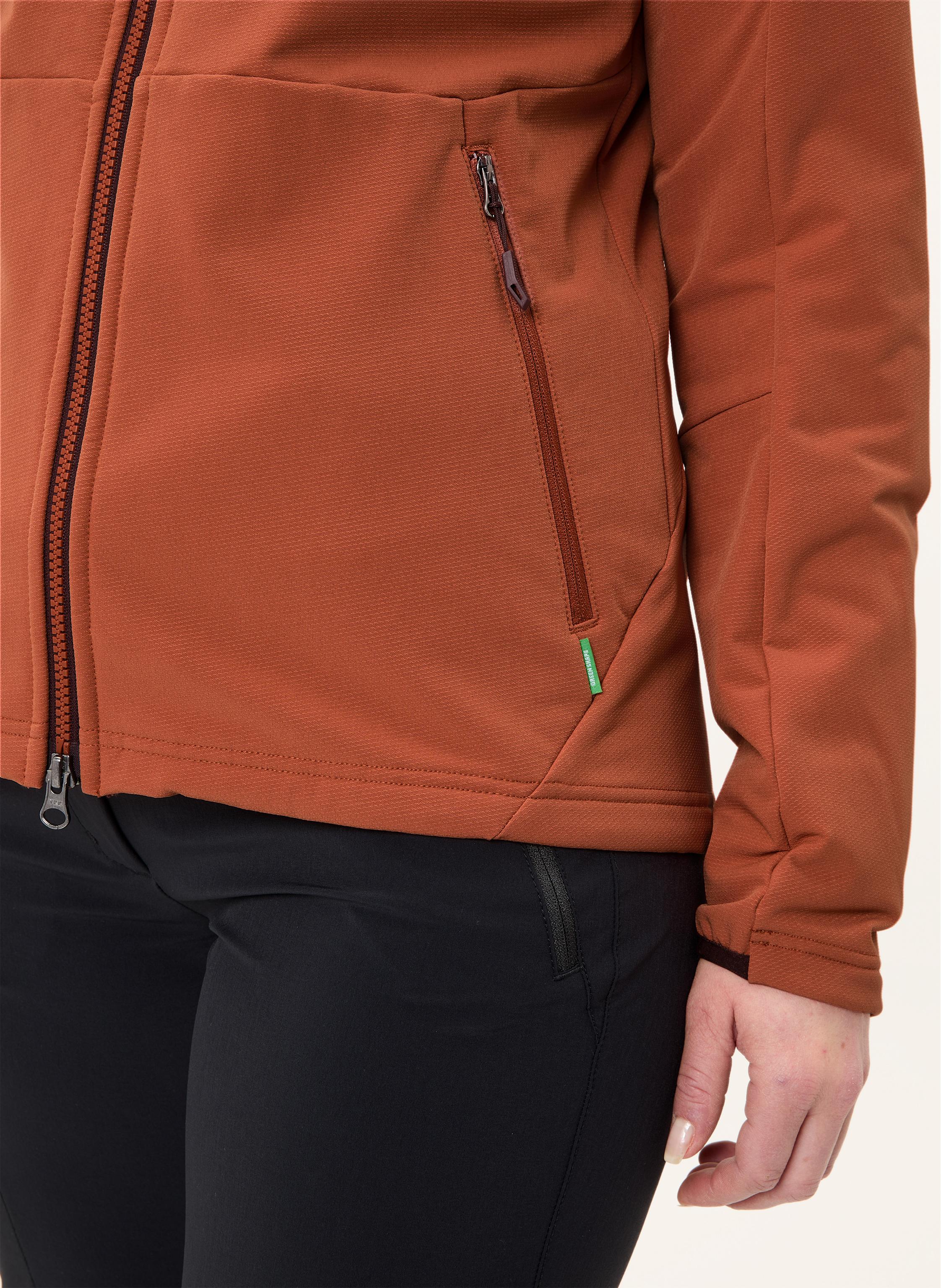 Thumbnail - Vaude Midlayer-Jacke Elope Stormfleece braun