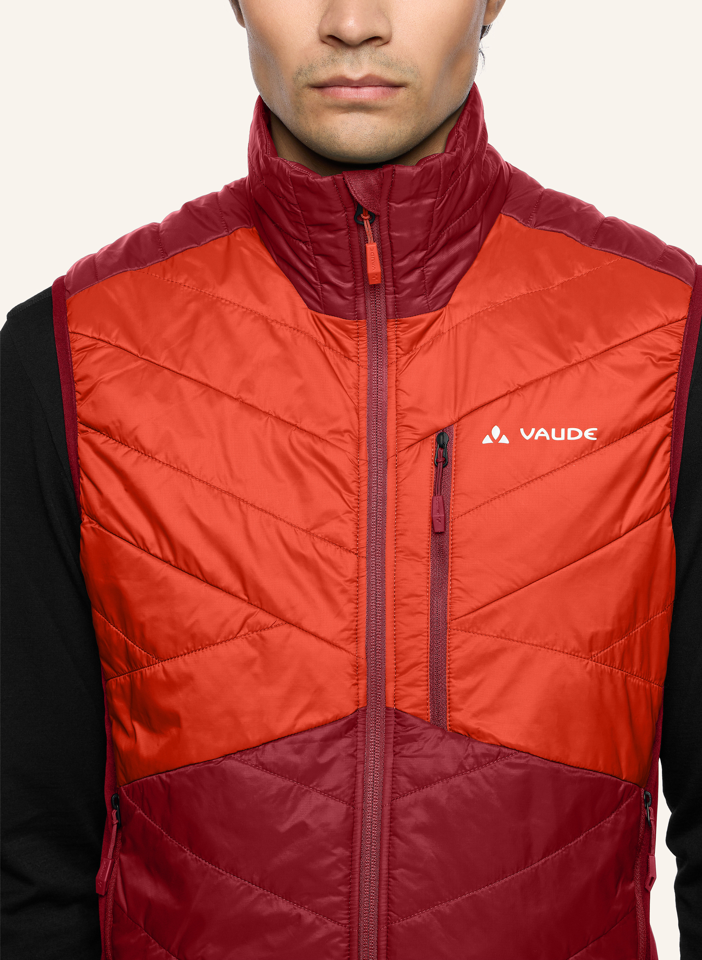 Thumbnail - Vaude Hybridweste Sesvenna rot