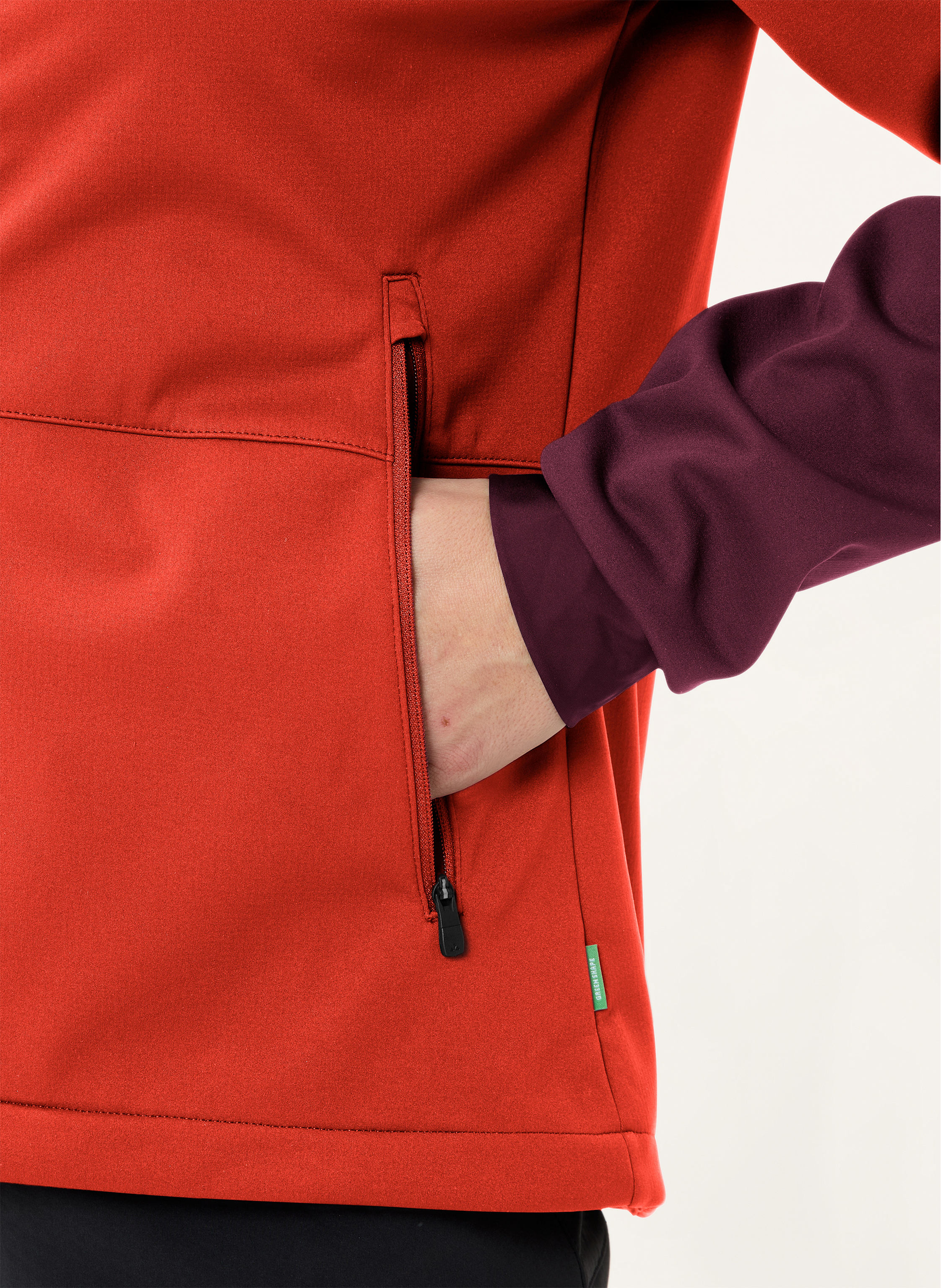 Thumbnail - Vaude Radjacke W Qimsa Hooded Sft Jacket rot