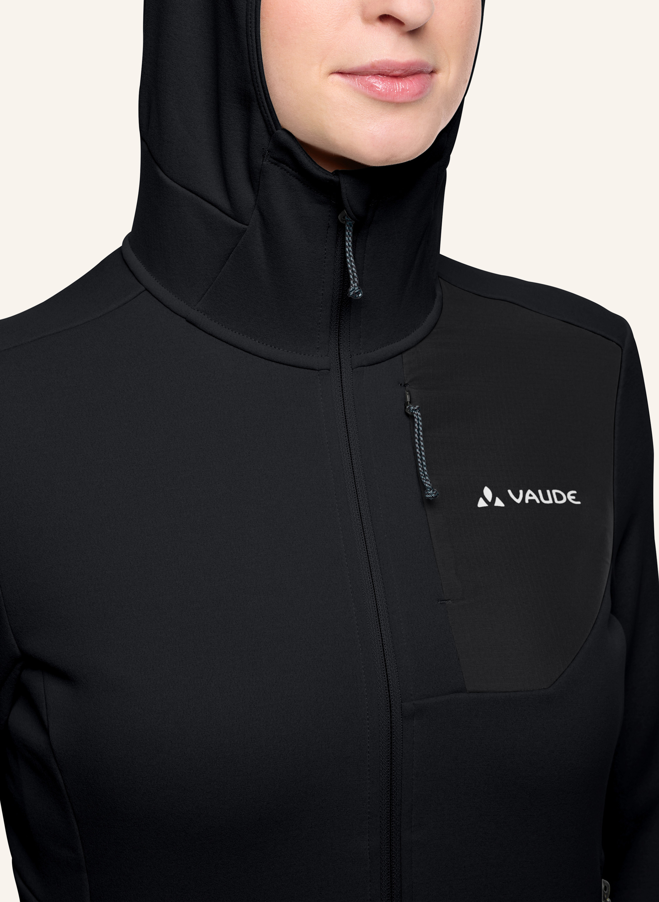 Thumbnail - Vaude Fleecejacke W Monviso Fl Jacket Iii schwarz