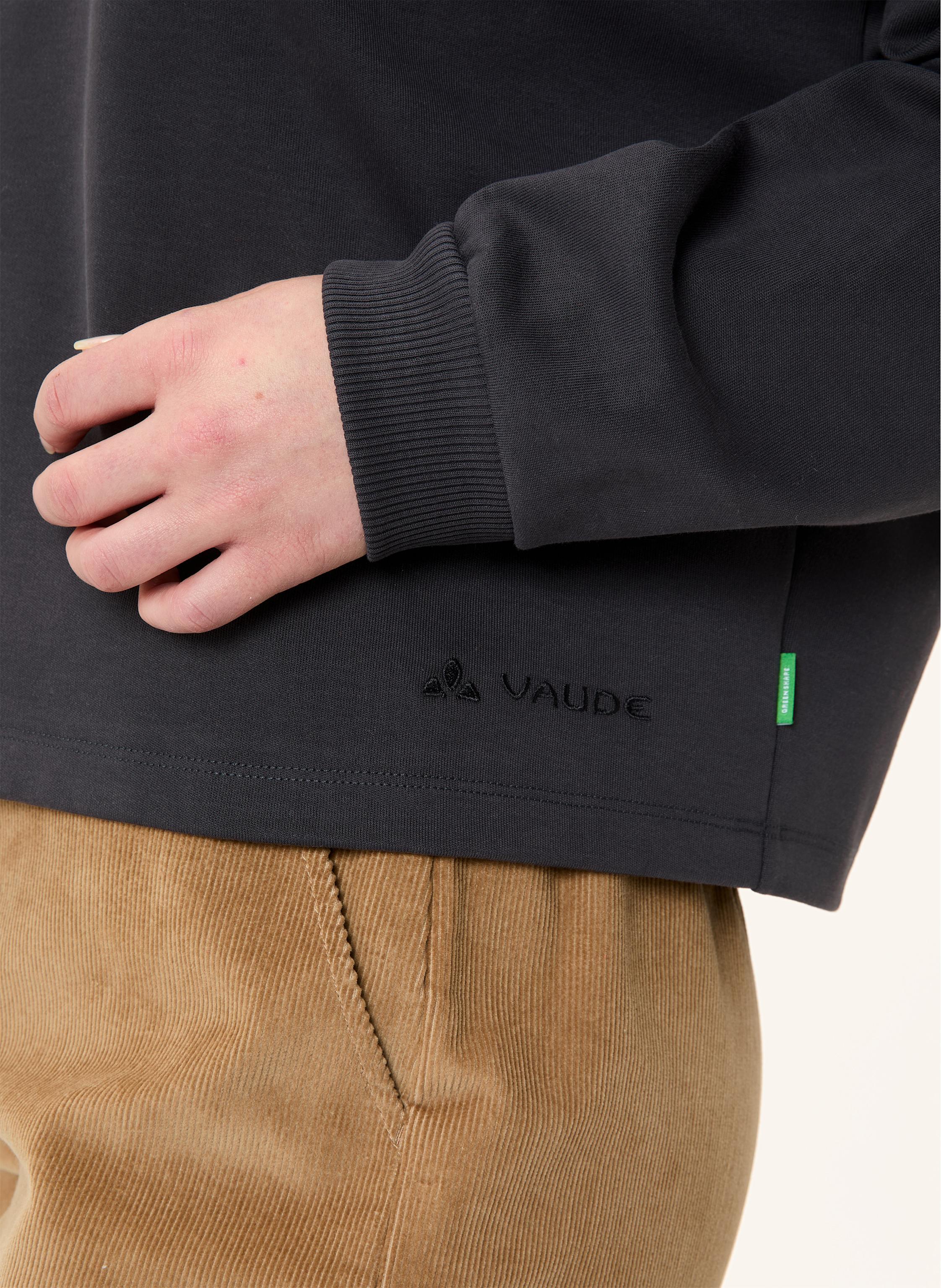 Thumbnail - Vaude Sweatshirt Najun schwarz