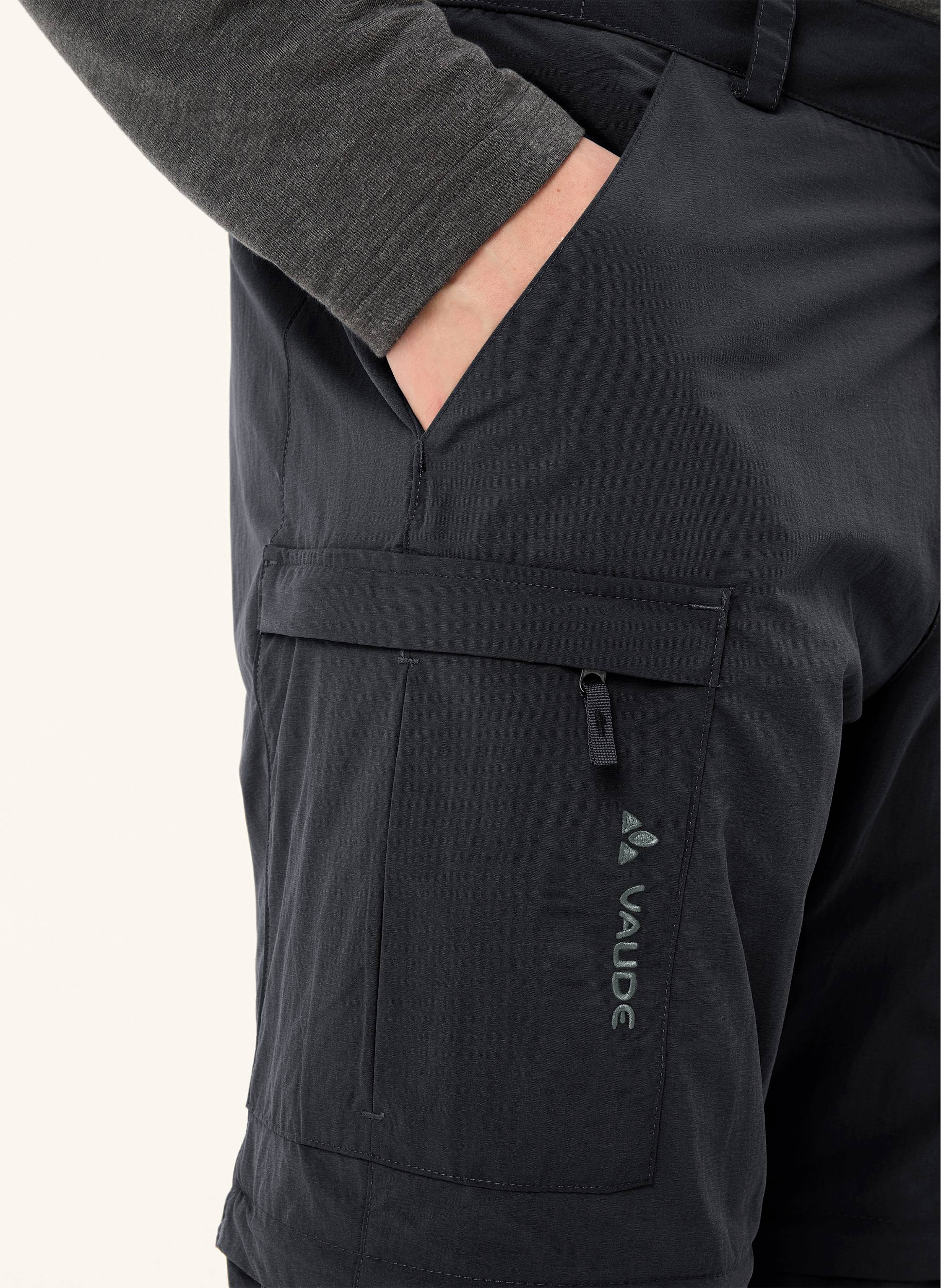 Thumbnail - Vaude Zipp-Off-Hose Farley schwarz
