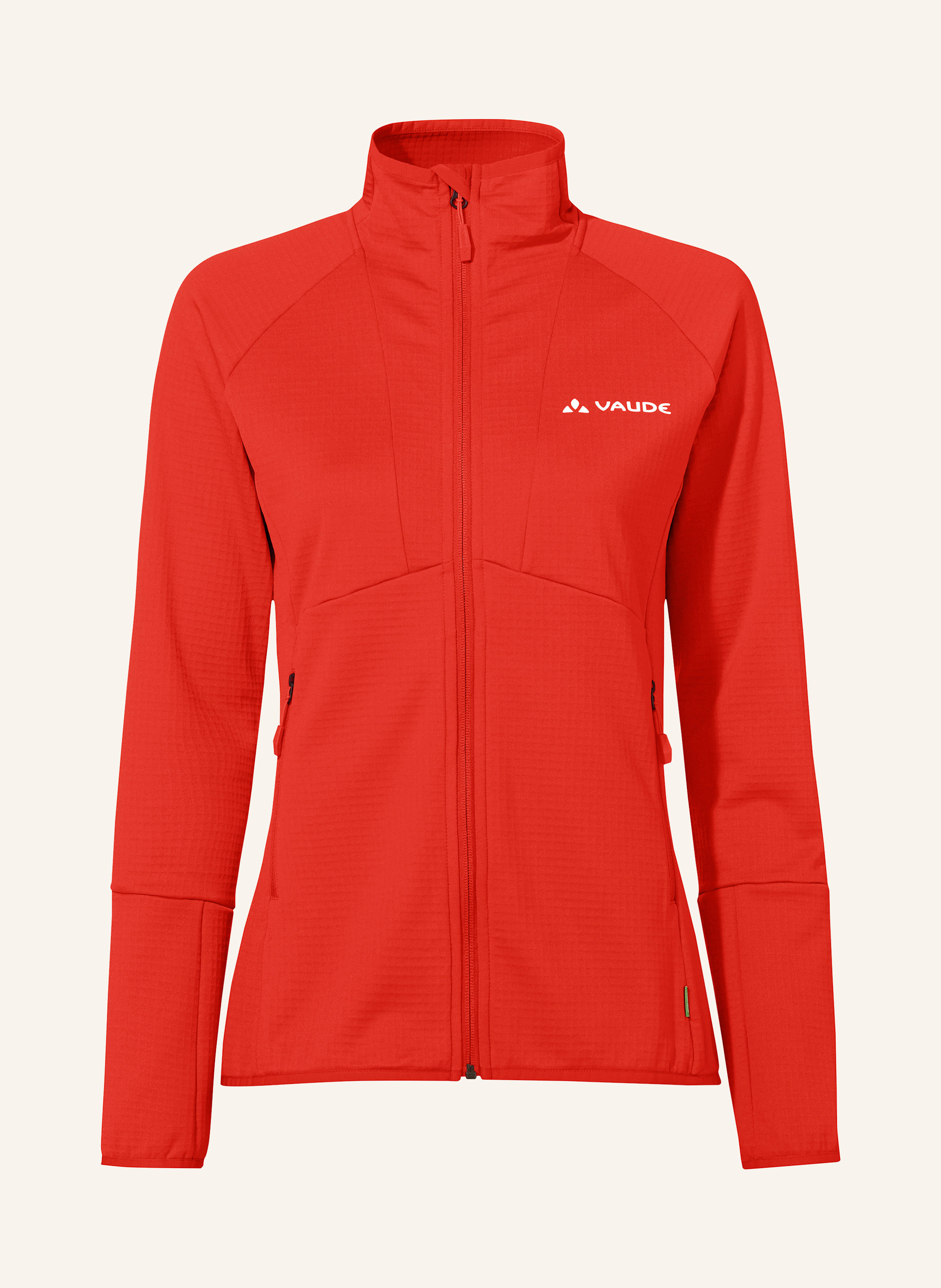 Vaude Fleecejacke Monviso rot
