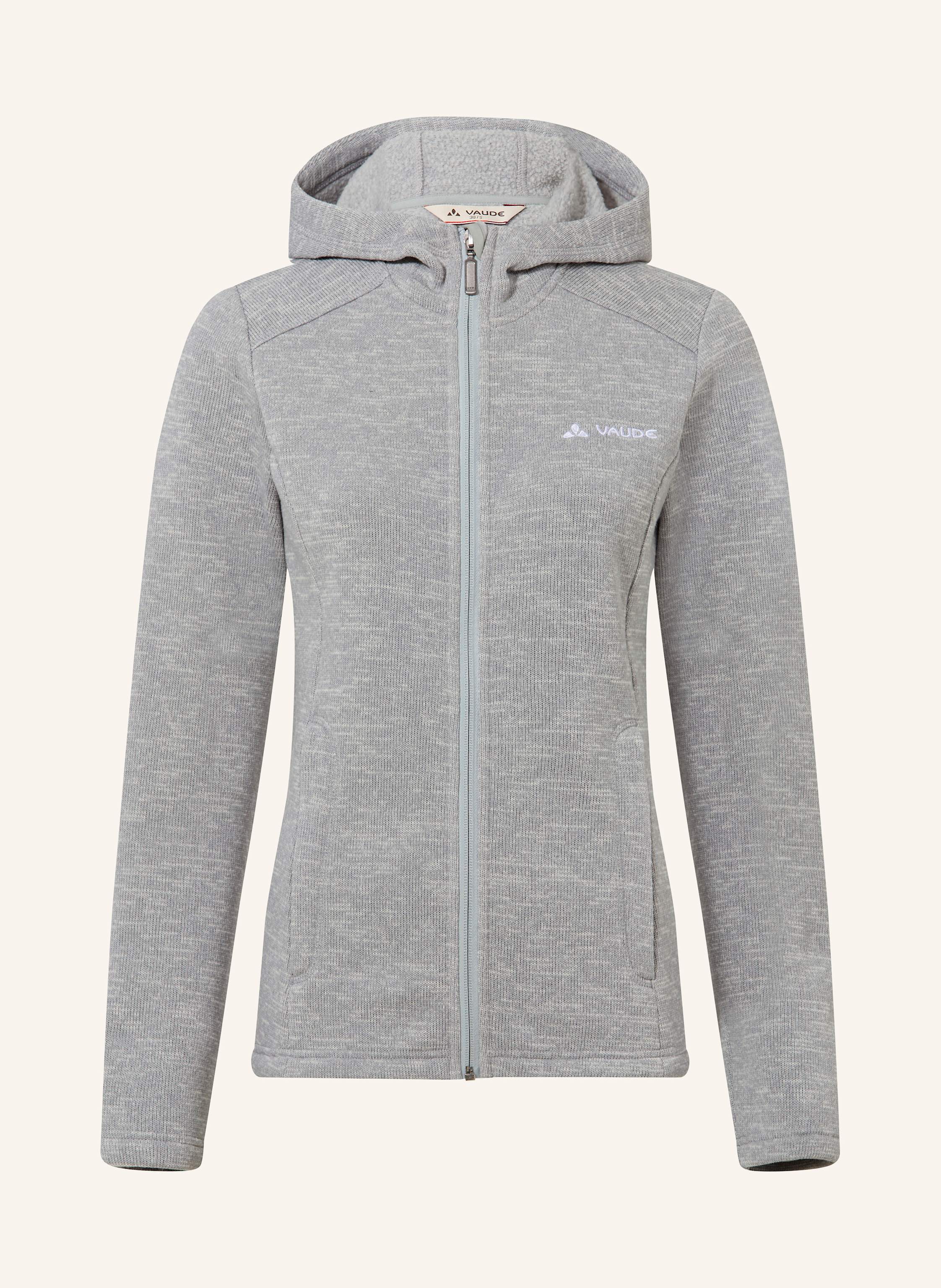 Vaude Fleecejacke W Tikoma Hoody Jacket Ii grau