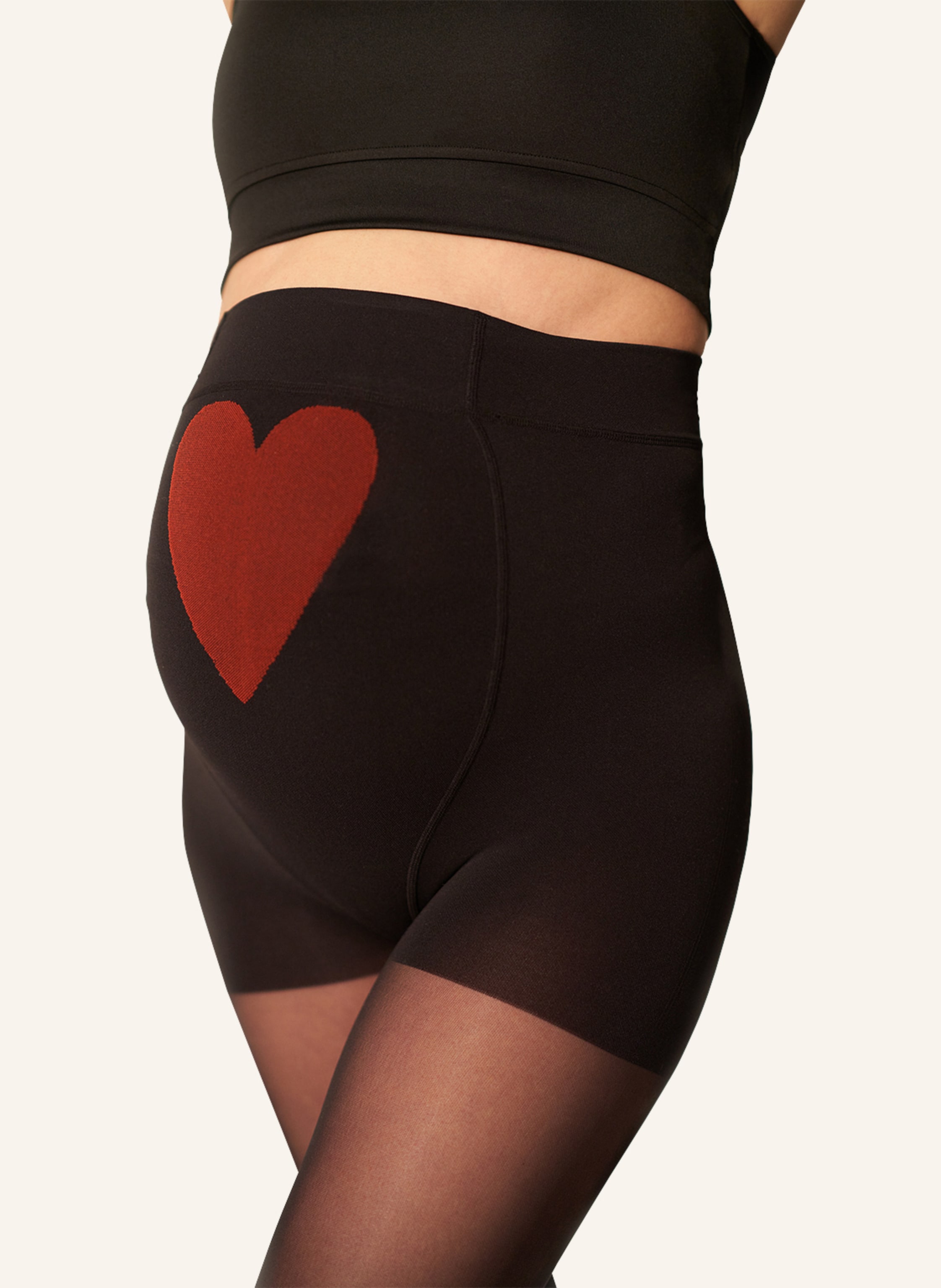 Thumbnail - Item m6 Feinstrumpfhose Mama 25 Mit Kompression schwarz