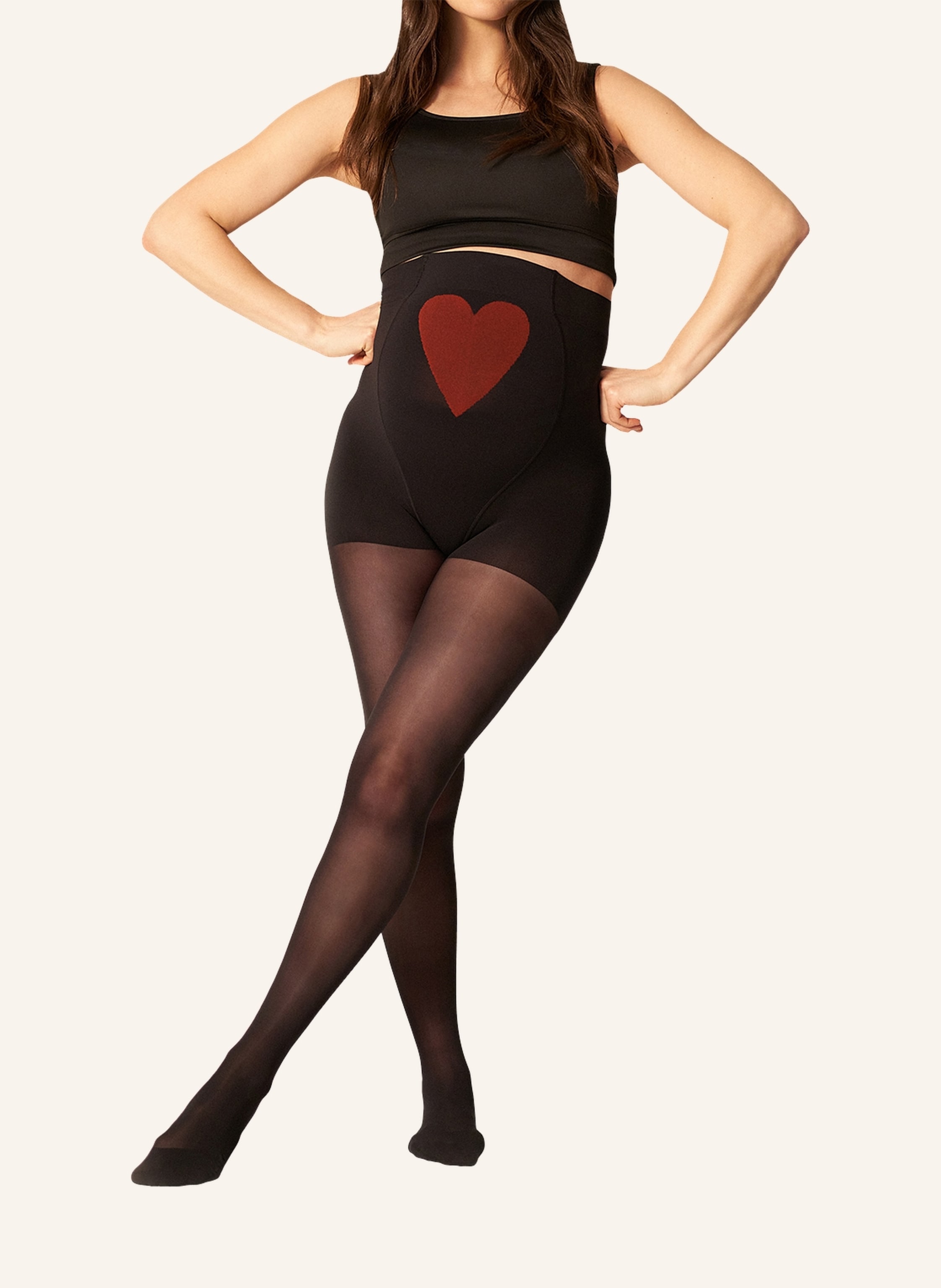 Thumbnail - Item m6 Feinstrumpfhose Mama 25 Mit Kompression schwarz