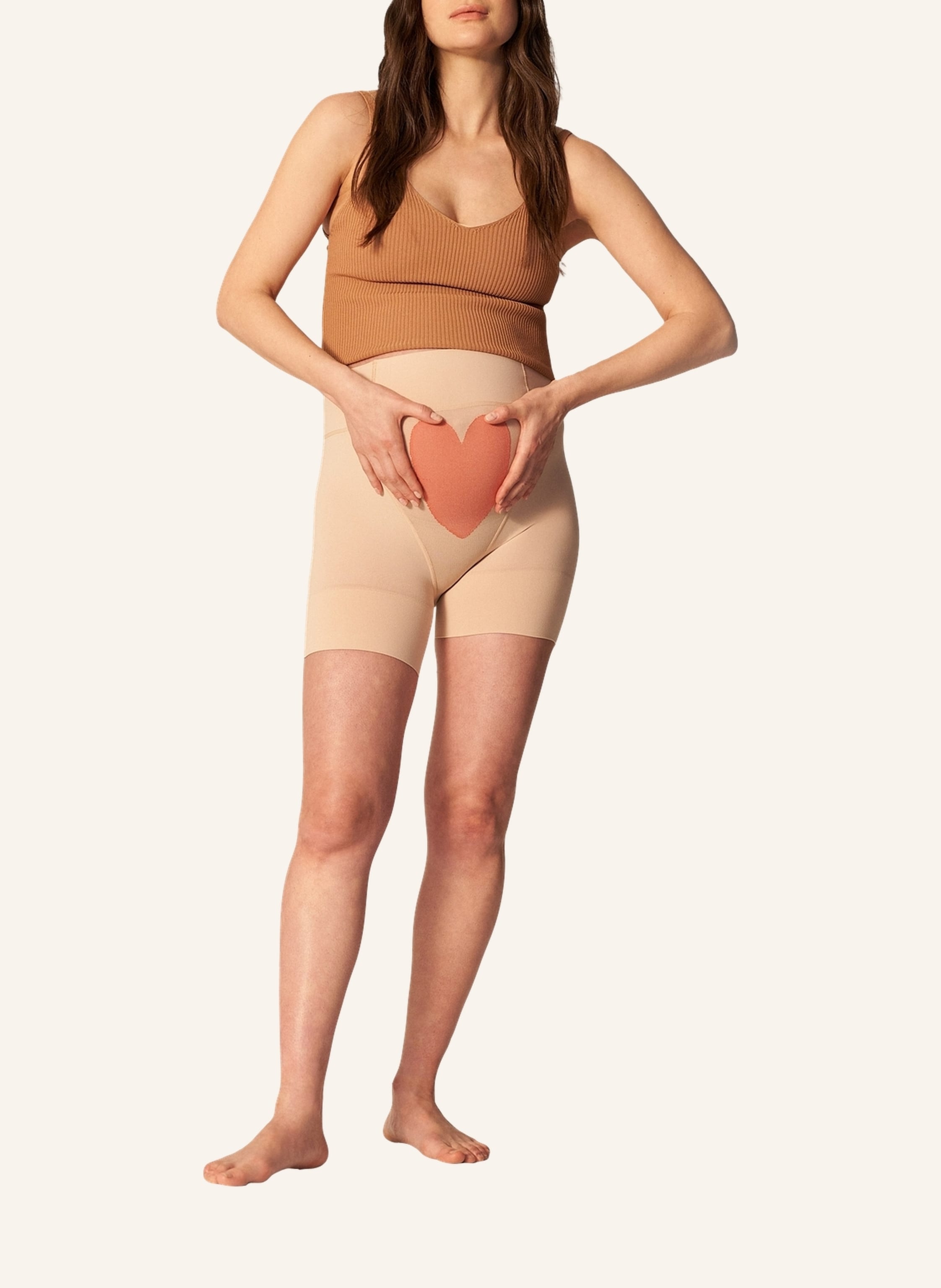 Thumbnail - Item m6 Shorts Mama Mit Kompression orange