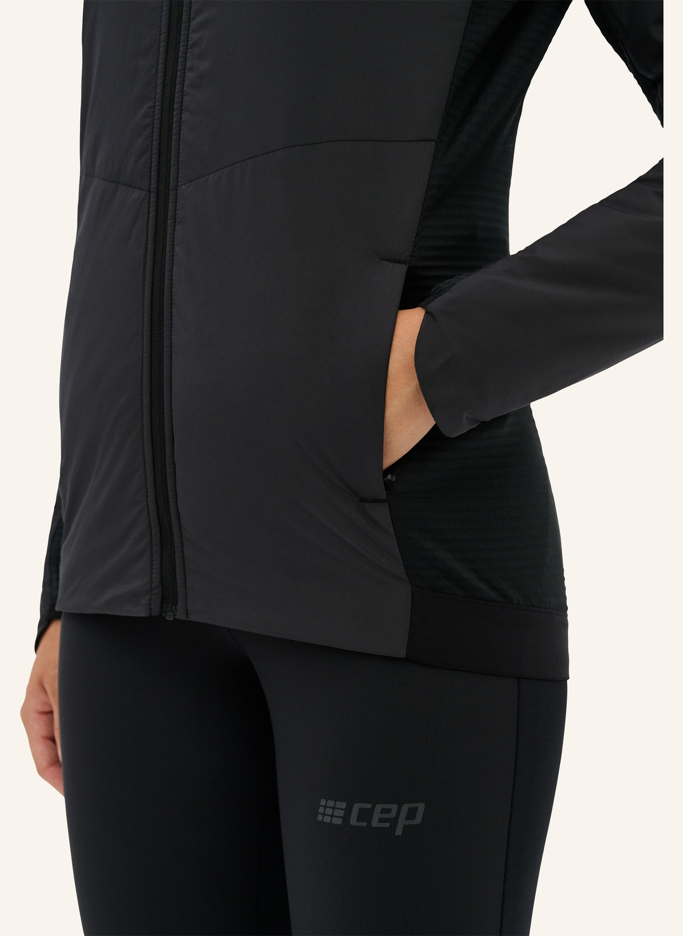 Thumbnail - Cep Jacke Cold Weather Hybrid schwarz